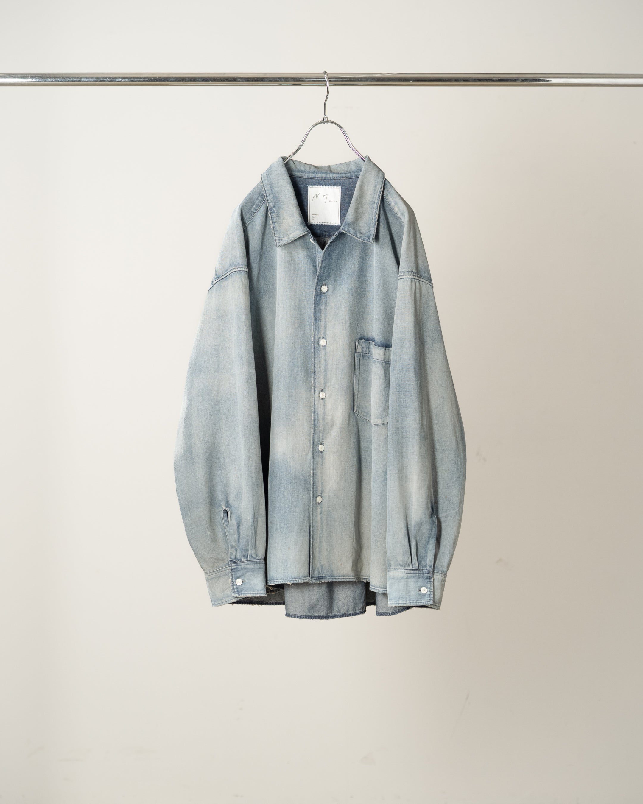 L.T OZ DENIM SHIRT(INDIGO)