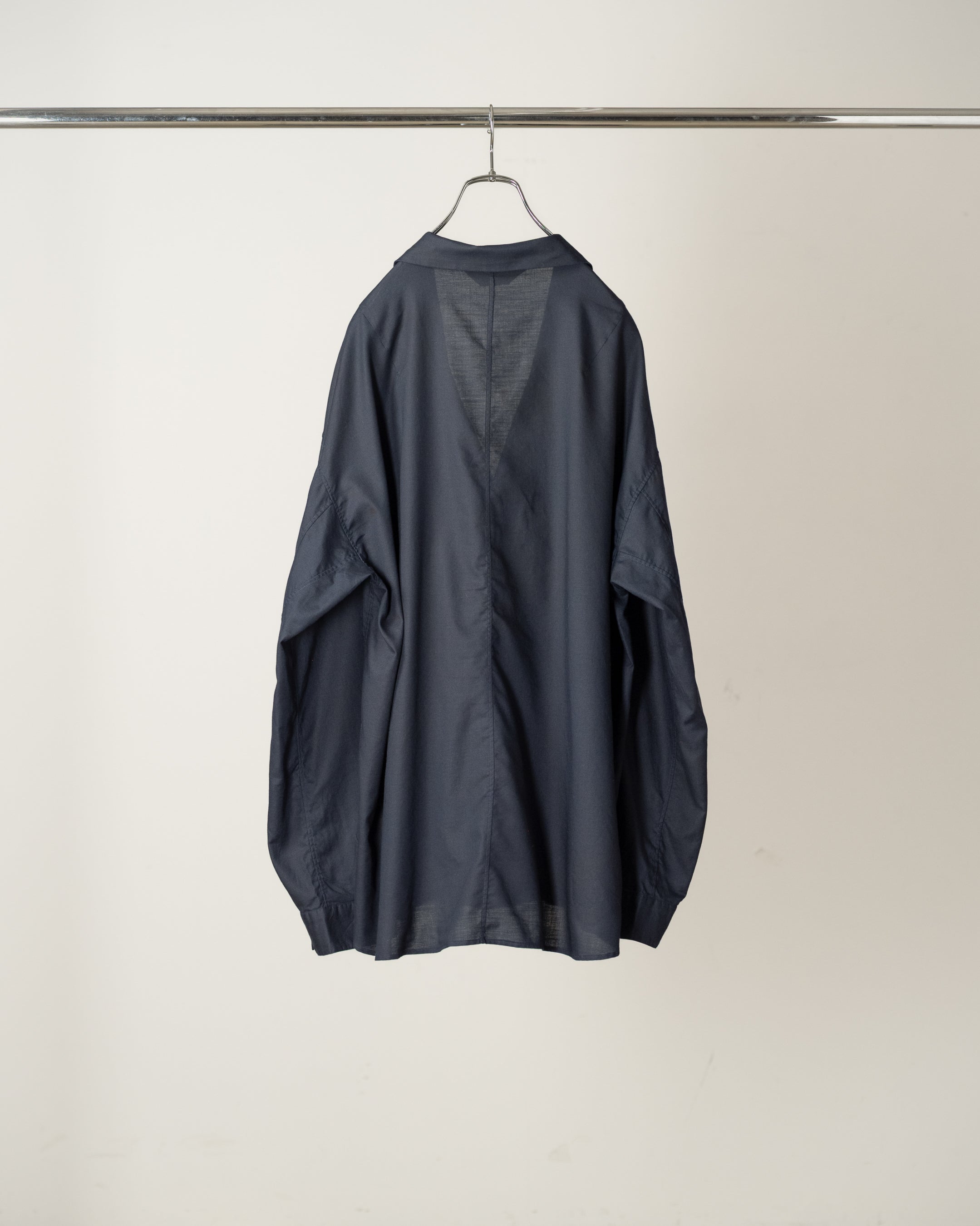 C/S TAILORED SHIRT(NAVY)