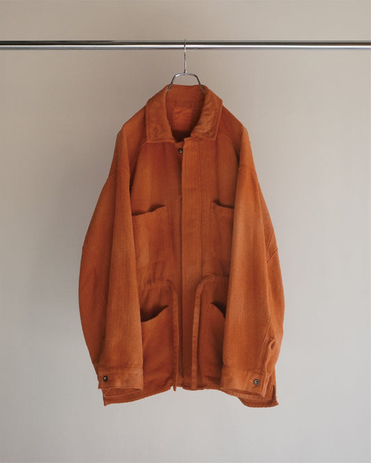 PILLING SHIRT JACKET(TERRACOTTA)