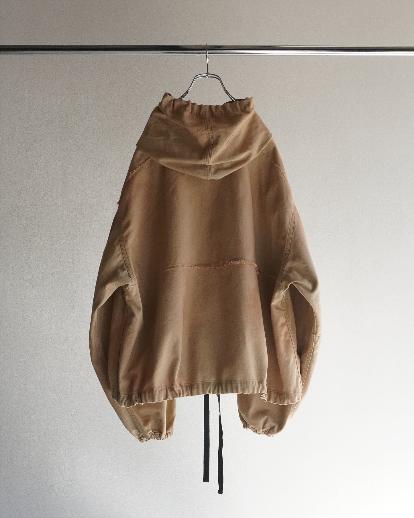 DRILL HOODIE JACKET(BEIGE)