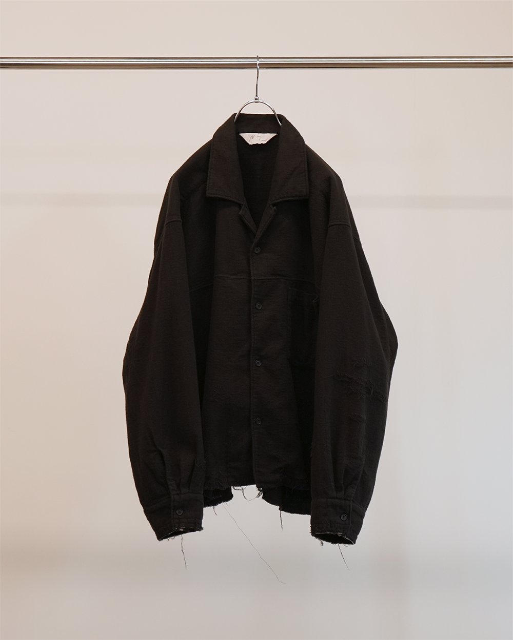 DOUBLEGAUZE SHIRT(BLACK)