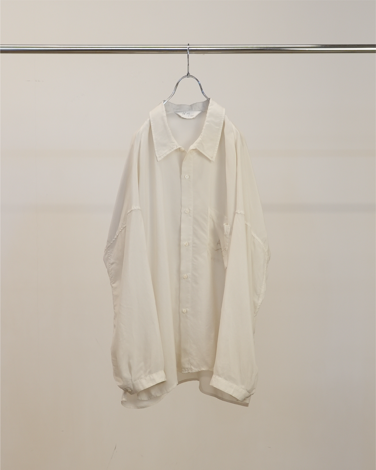 EMBROIDERED SOUVENIR SHIRT(WHITE)