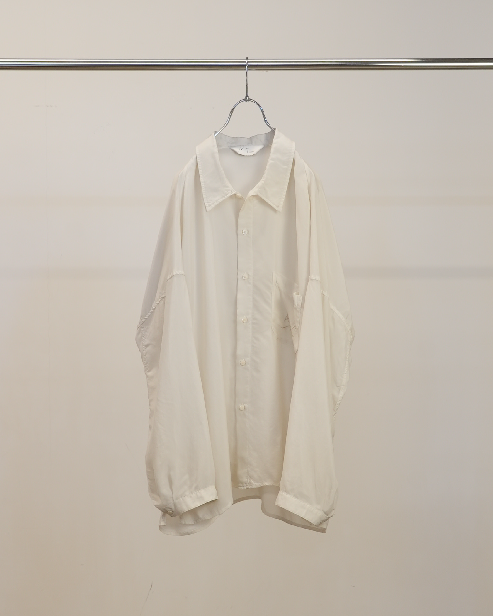 EMBROIDERED SOUVENIR SHIRT(WHITE)