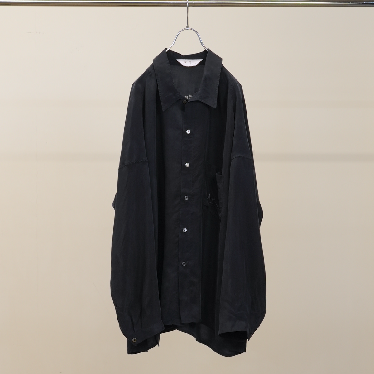 EMBROIDERED SOUVENIR SHIRT(NAVY)