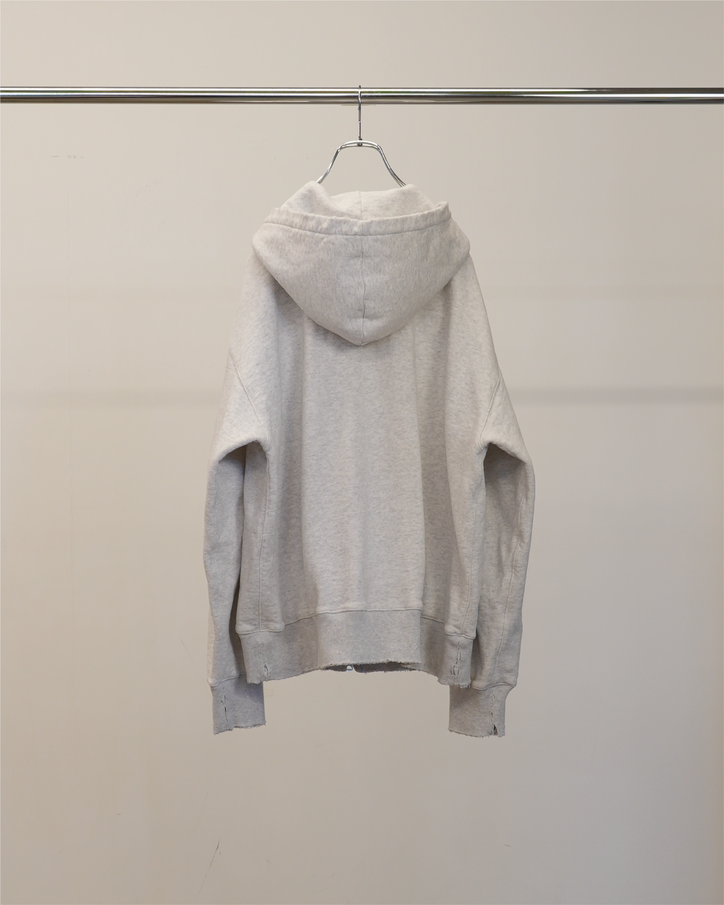 ZIP HOODIE(HEATHER)