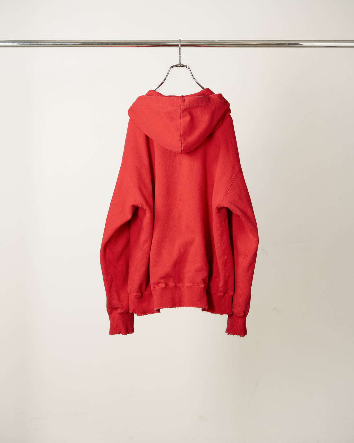 ZIP UP HOODIE(RED)