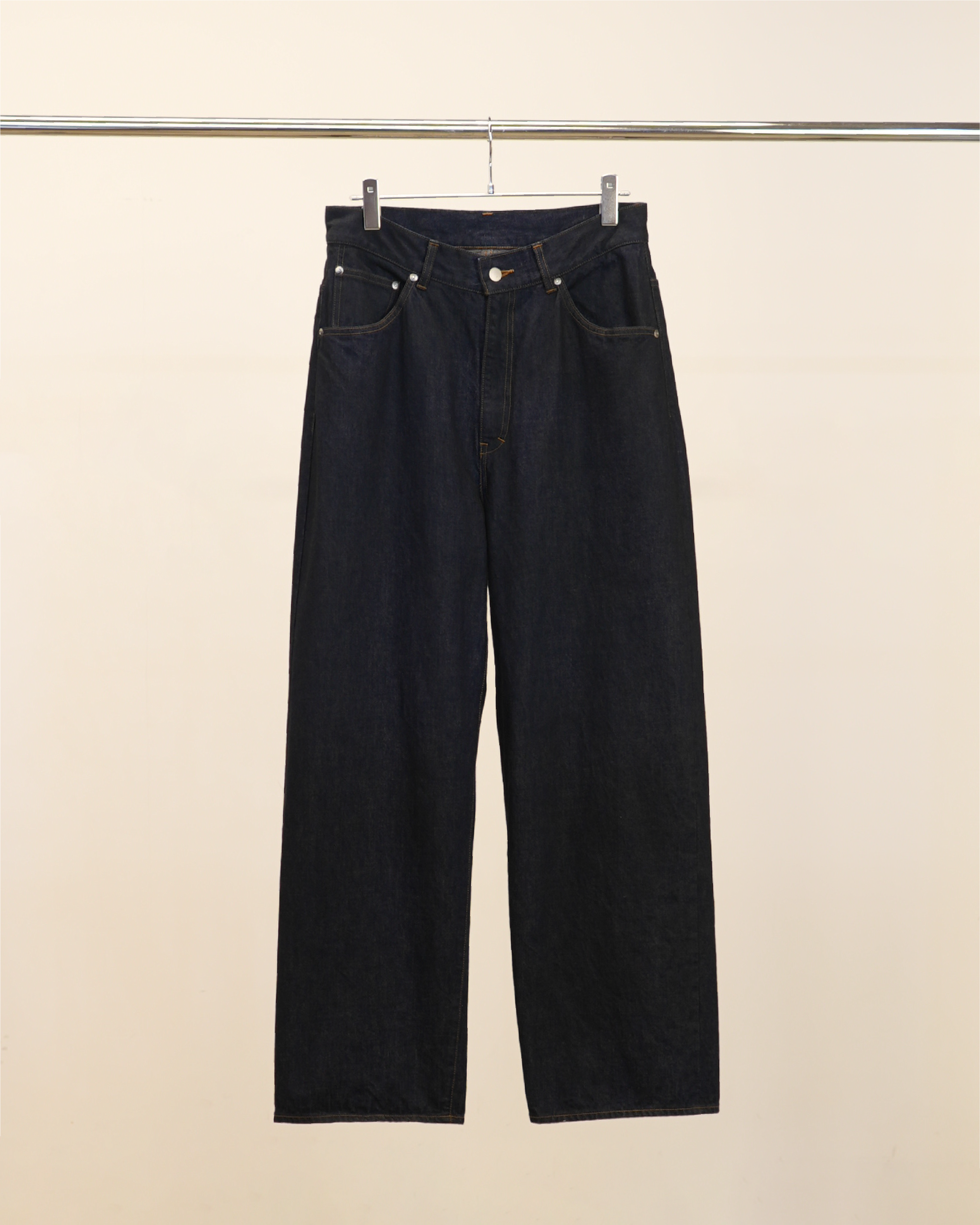 #01 SELVEDGE MIDTAPERED 5P DENIM PANTS OW(INDIGO)