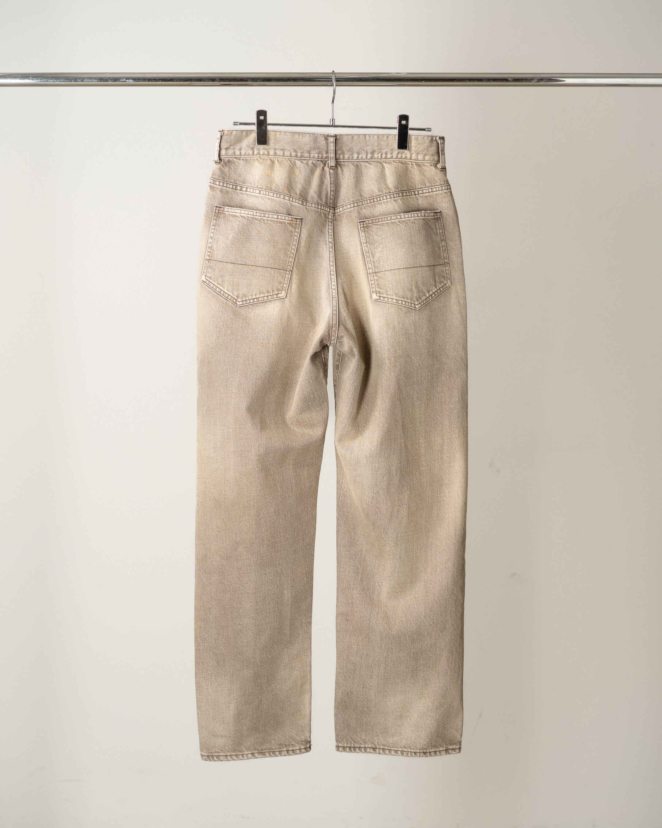 #02 TAPERED 5P DENIM PANTS(BROWN)
