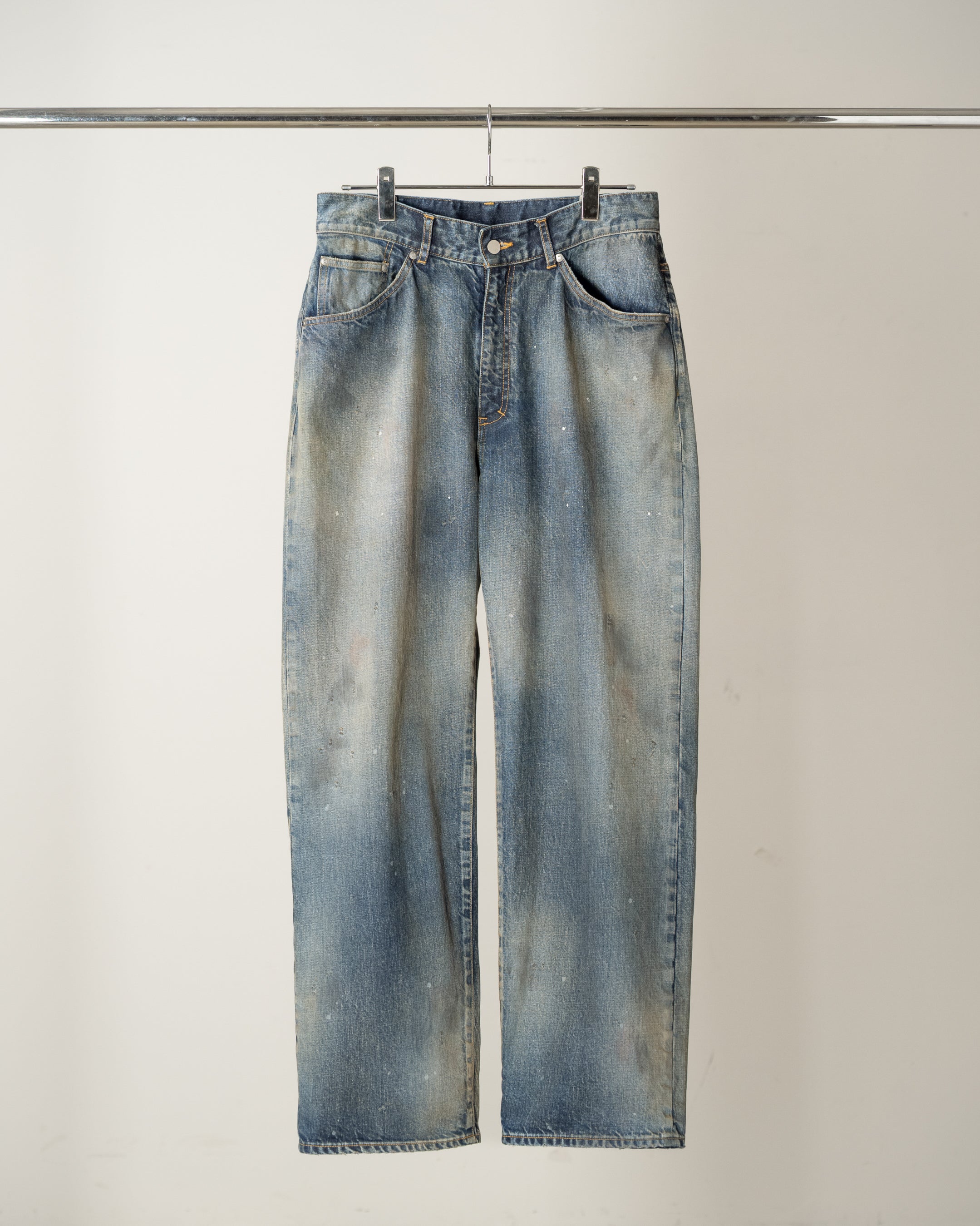 #02 TAPERED 5P DENIM PANTS(INDIGO)