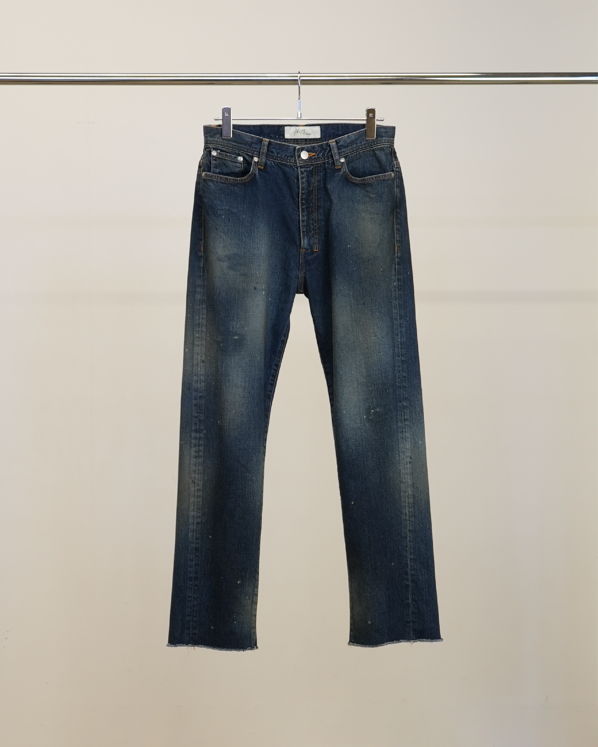 #07 SLIM STRAIGHT 5P DENIM PANTS(INDIGO)