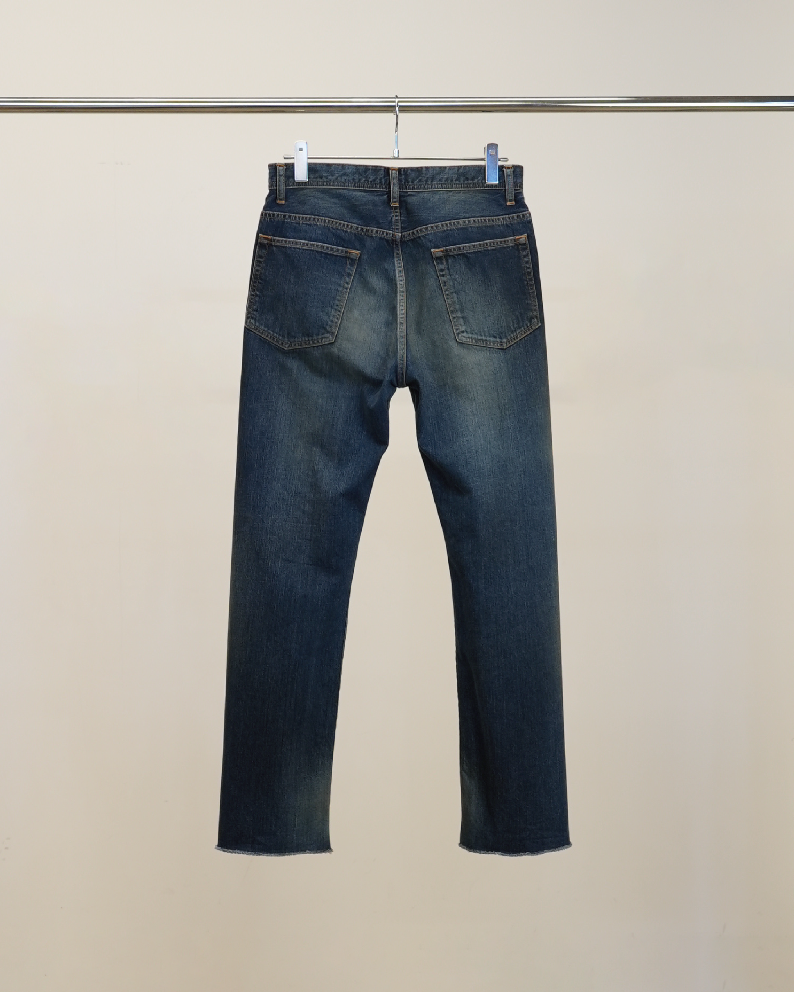 #07 SLIM STRAIGHT 5P DENIM PANTS(INDIGO)