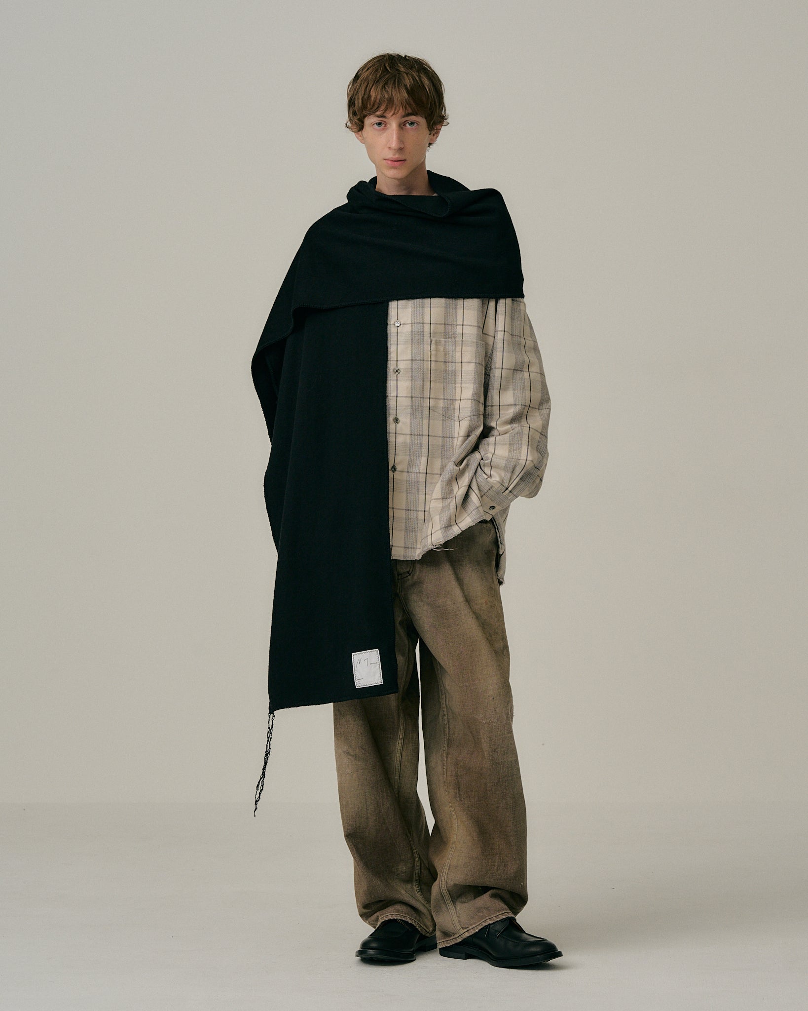 WOOL BLANKET SCARF