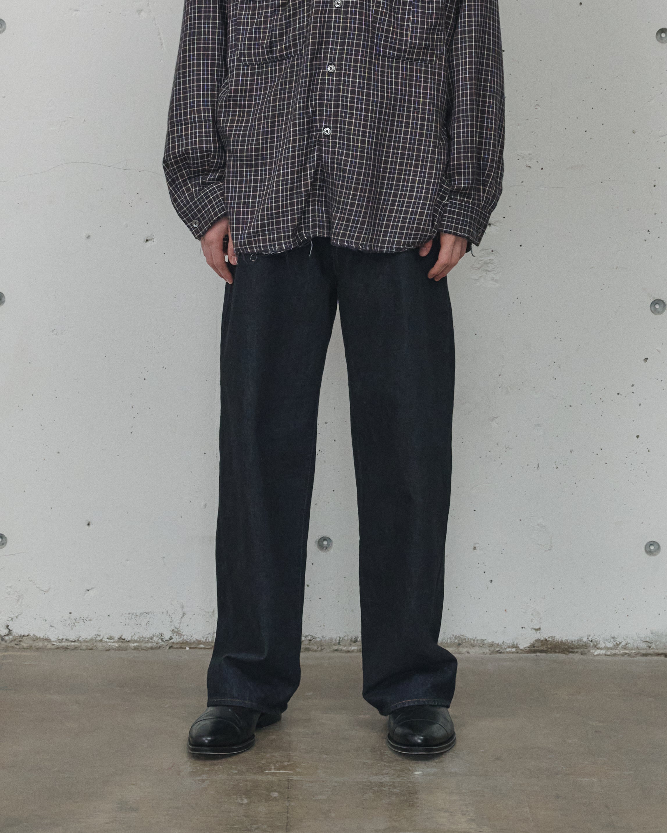 #01 SELVEDGE MIDTAPERED 5P DENIM PANTS OW(INDIGO)