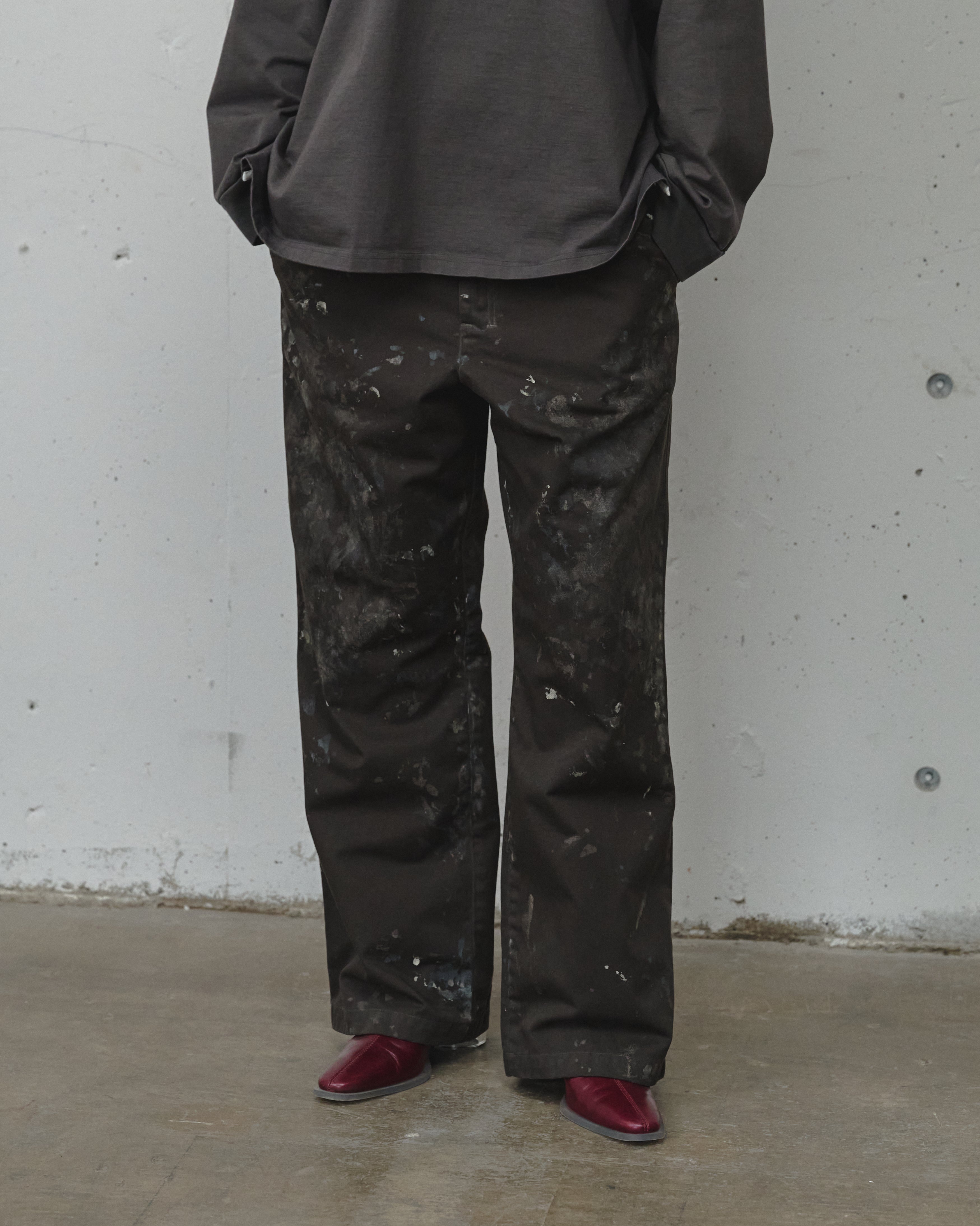 PAINTER’S CHINO PANTS(D.BROWN)size1 PAINTER'S CHINO PANTS(D.BROWN)