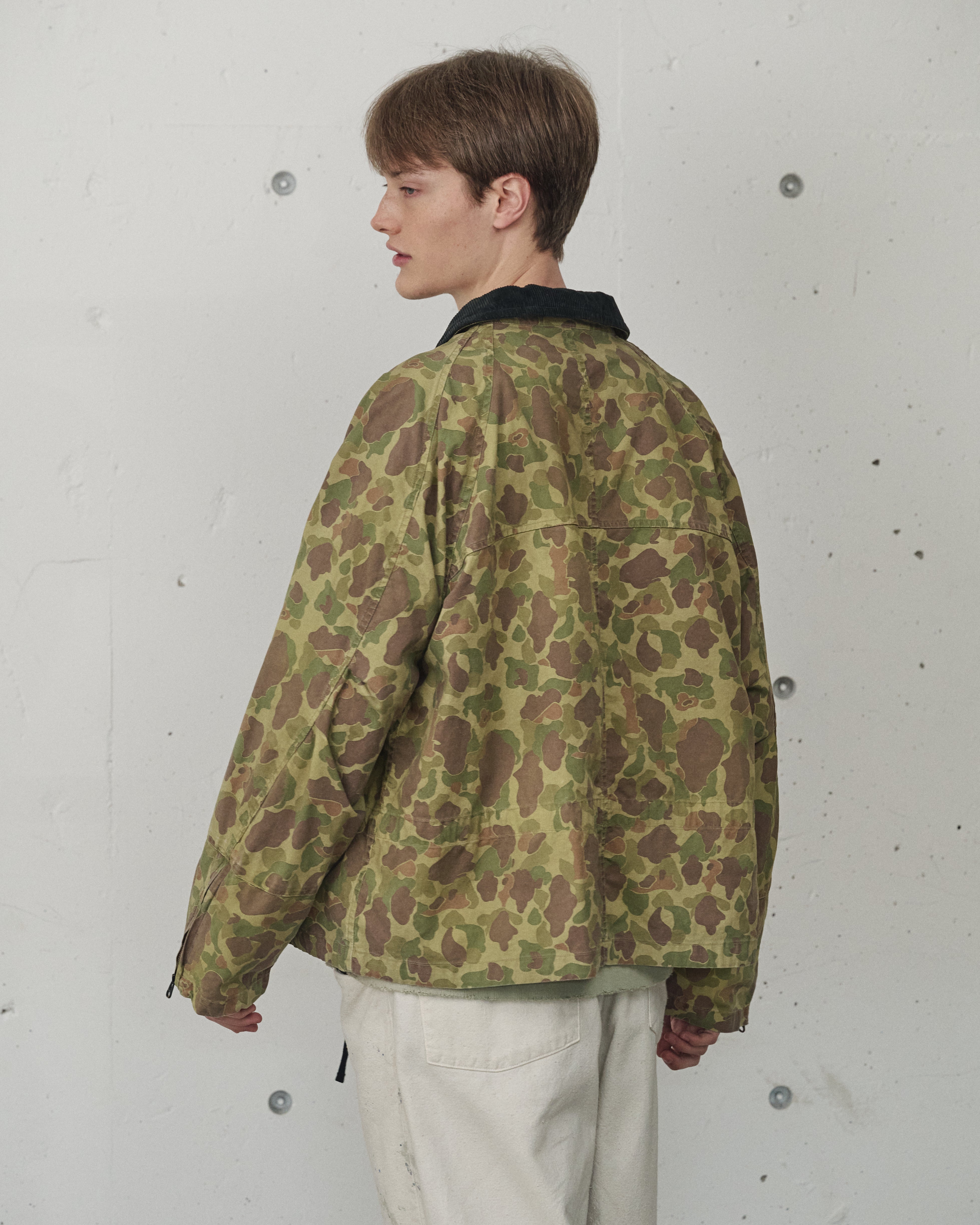 ジャケット・アウター CALEE DUCK HUNTER CAMO JACKET CAMO ZIPUP JACKET(DUCK HUNTER CAMO)