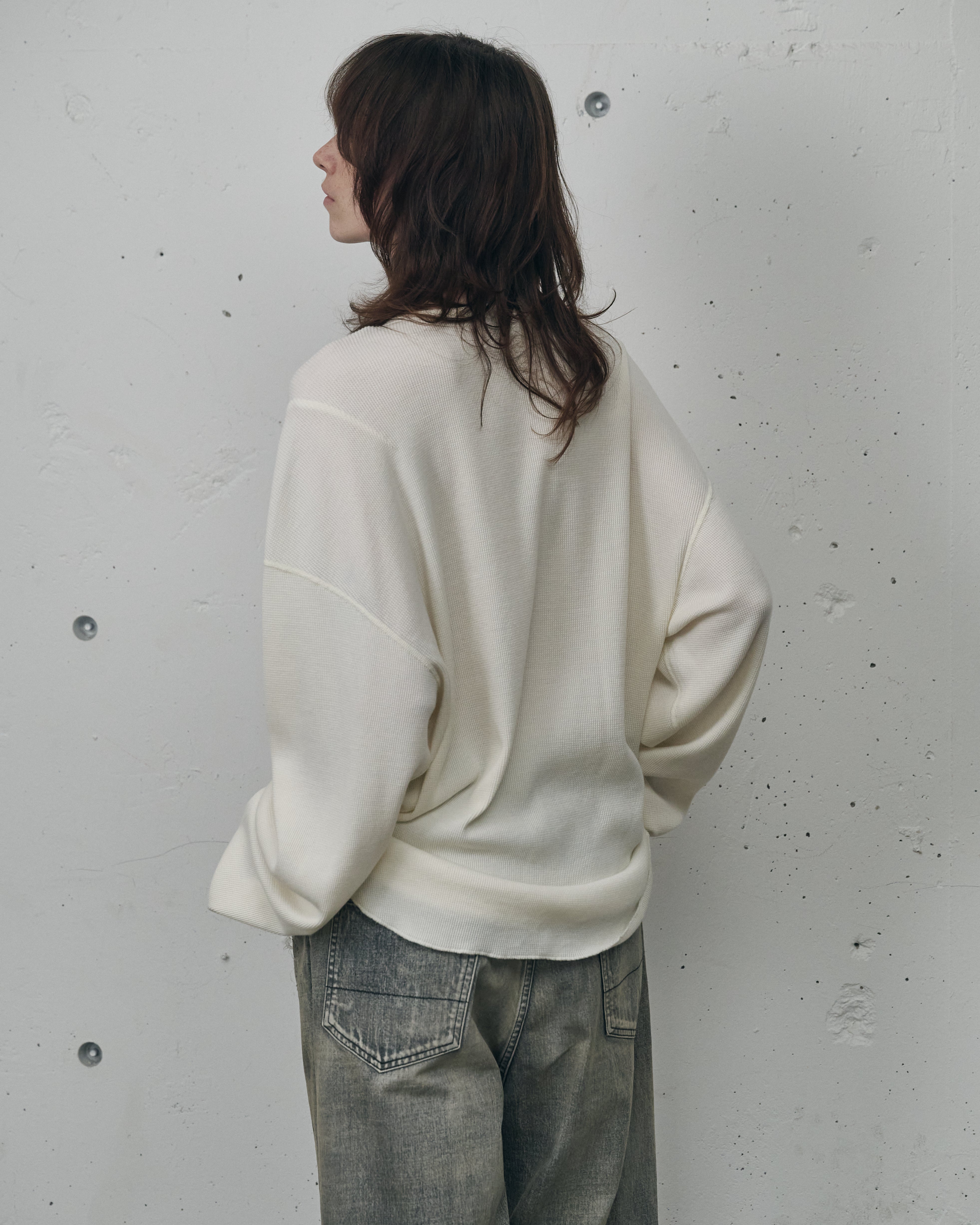 CA/C HENLEY LS(OFF)
