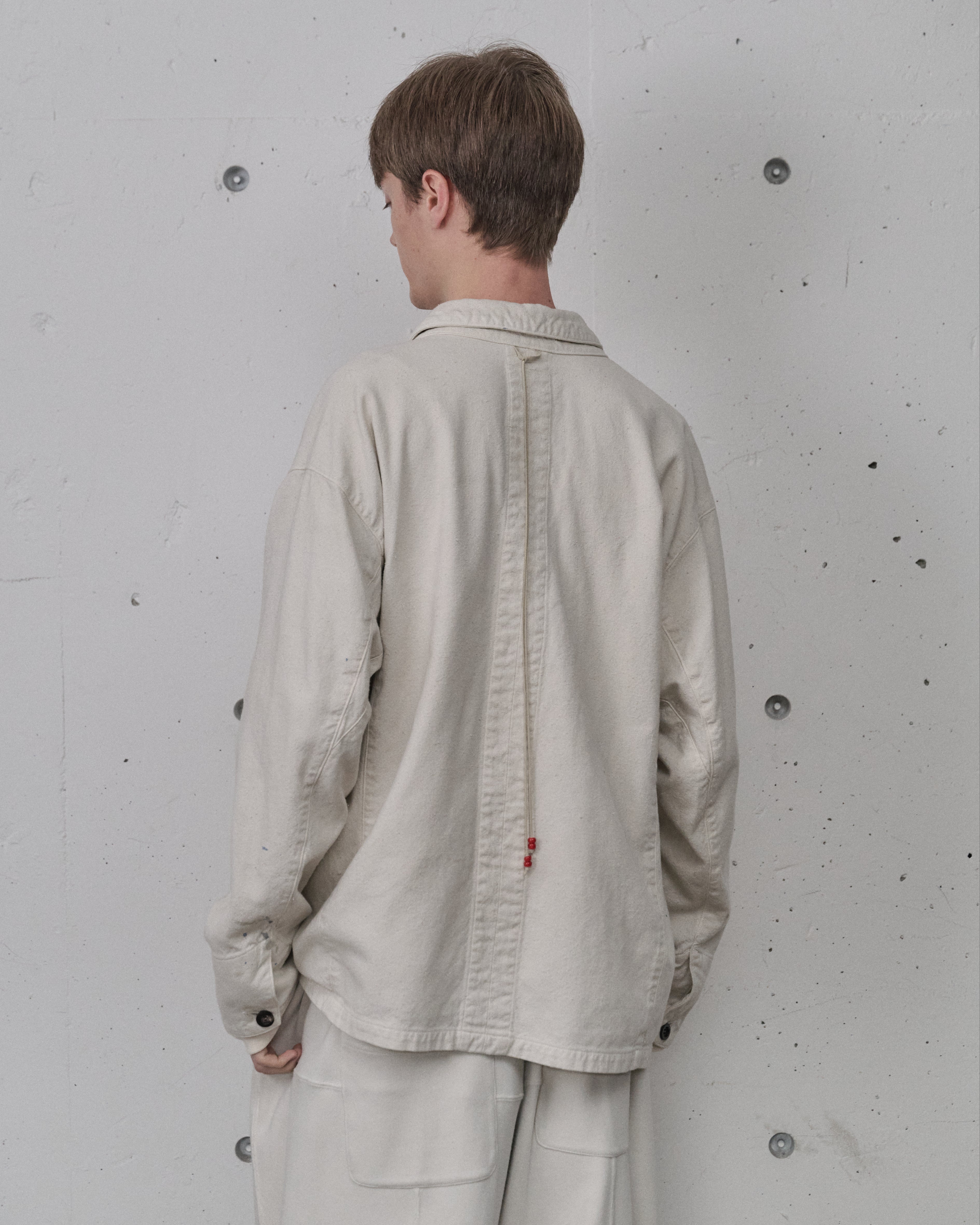C/R DUCK COVERALL JACKET(WHITE)