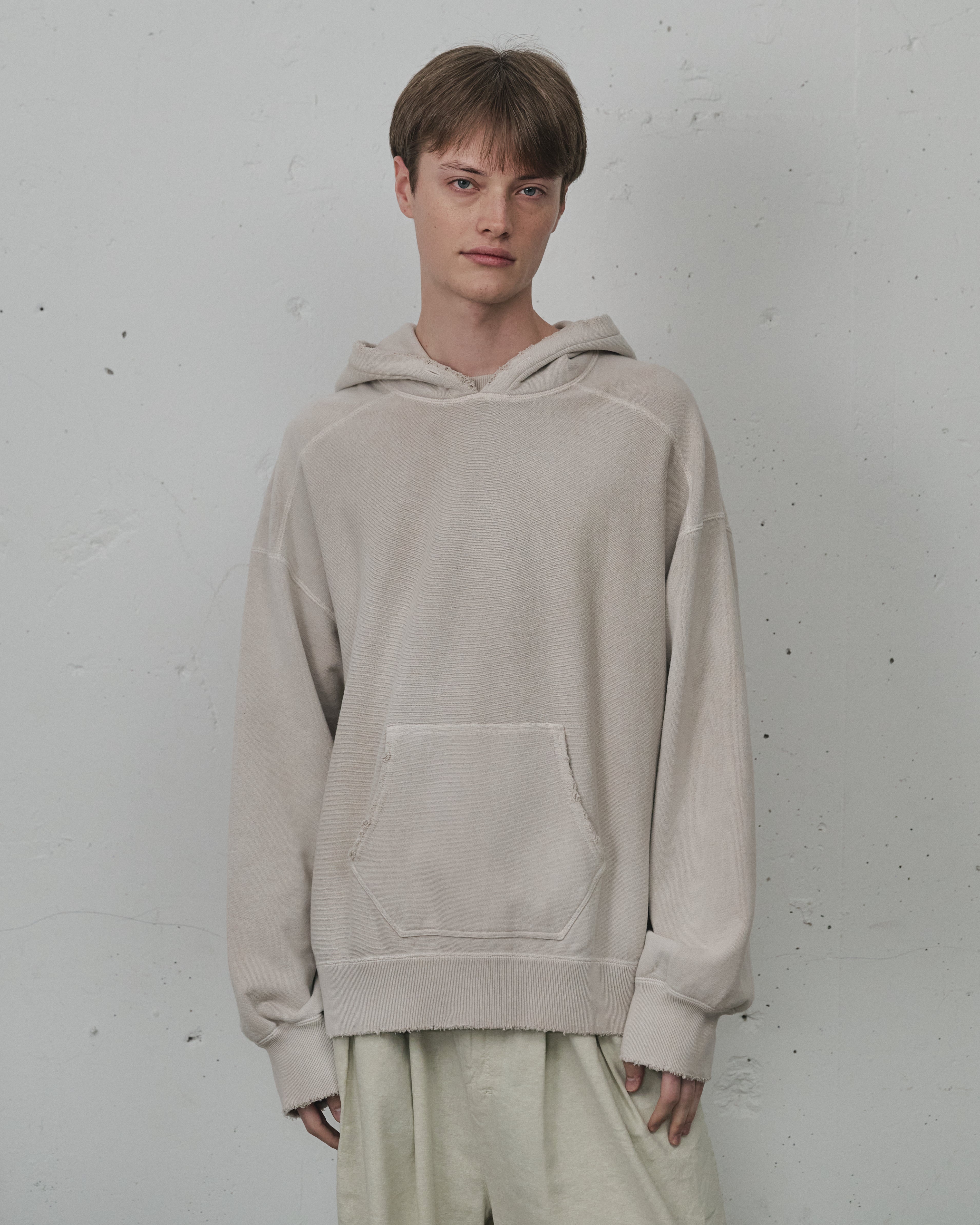 SWITCHING HOODIE(PINKBEIGE)