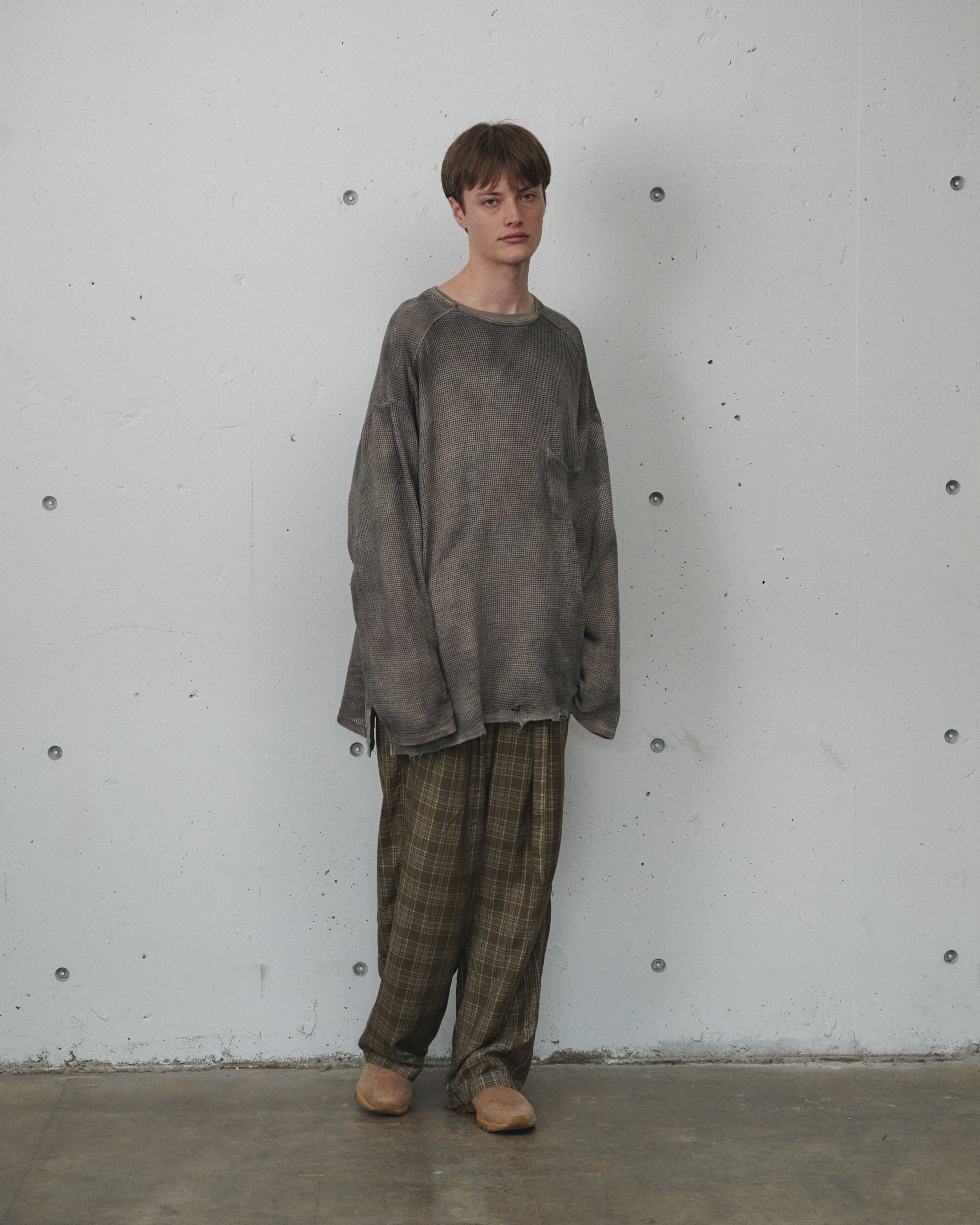 UNEVENNESS MESH LS(BLACK)