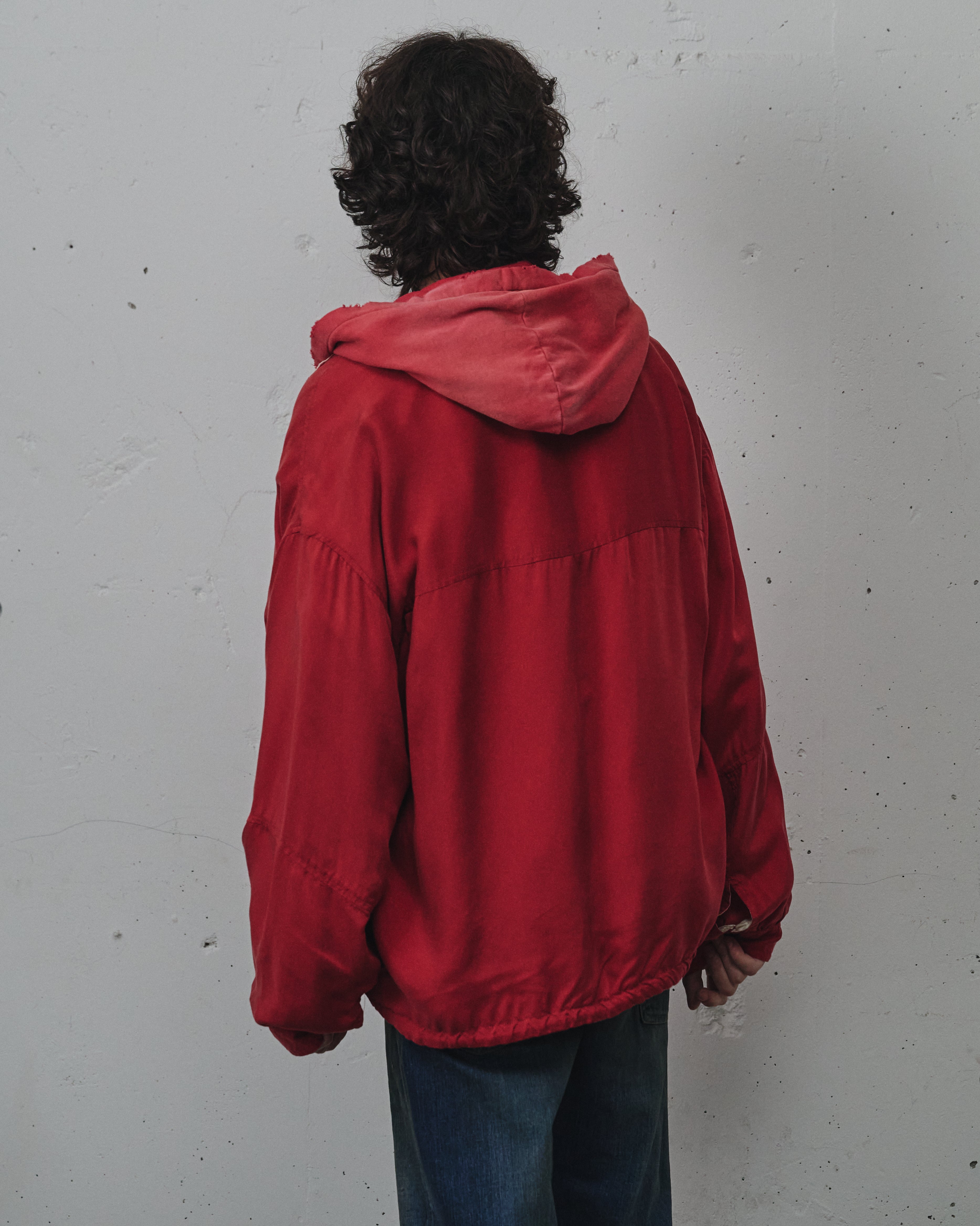 CUPRO REVERSIBLE JACKET(RED)