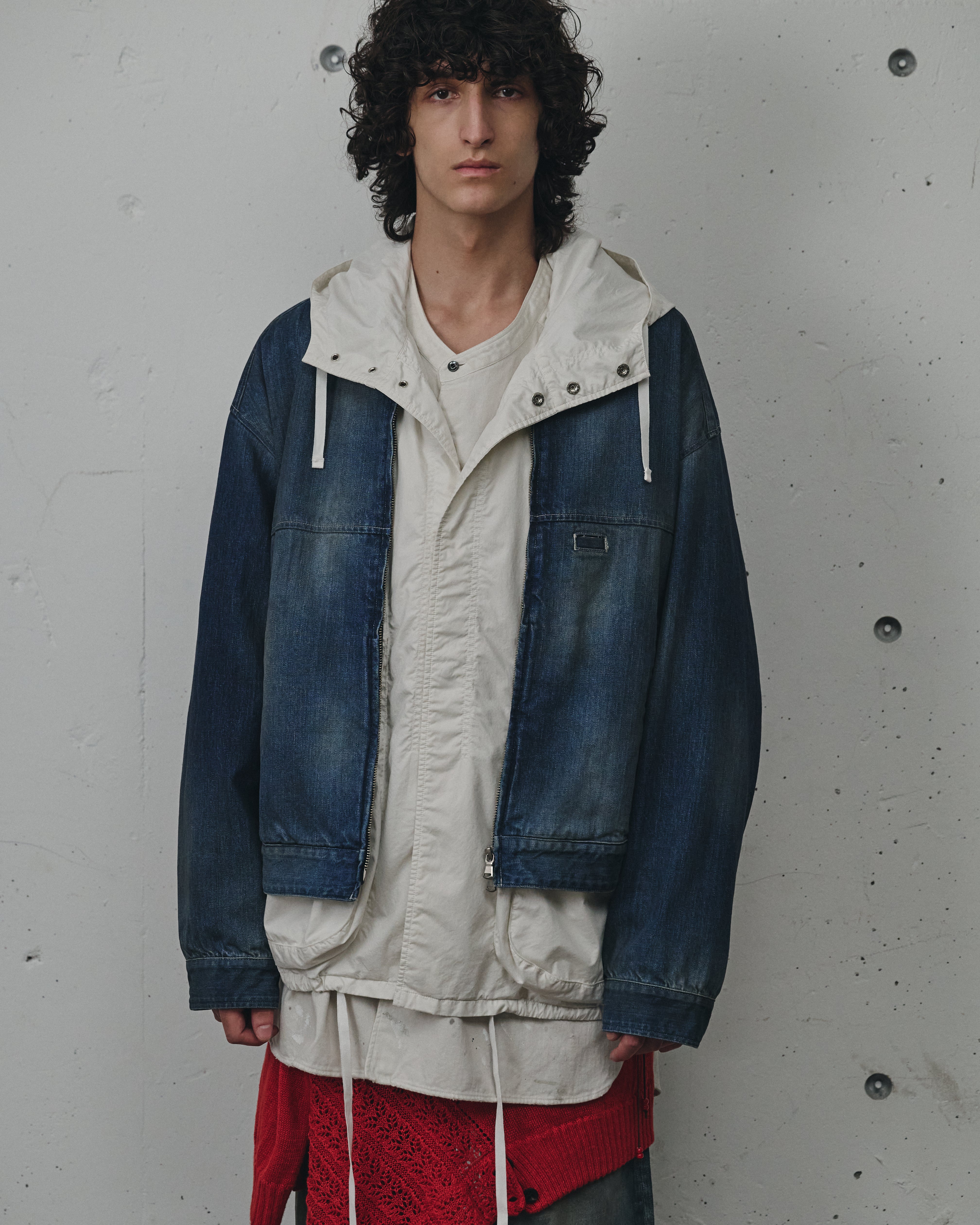 DENIM ZIPUP JACKET(INDIGO)
