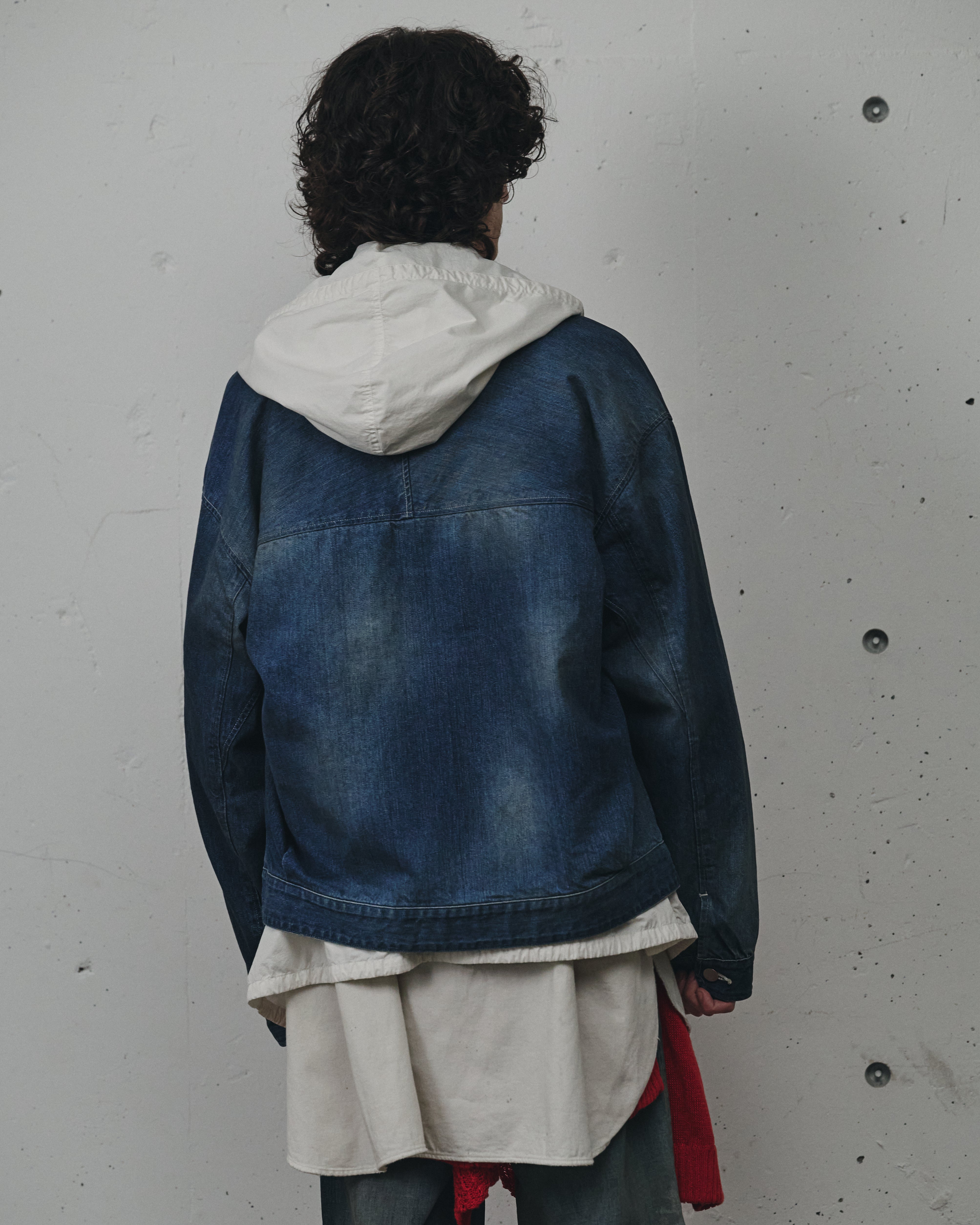 DENIM ZIPUP JACKET(INDIGO)