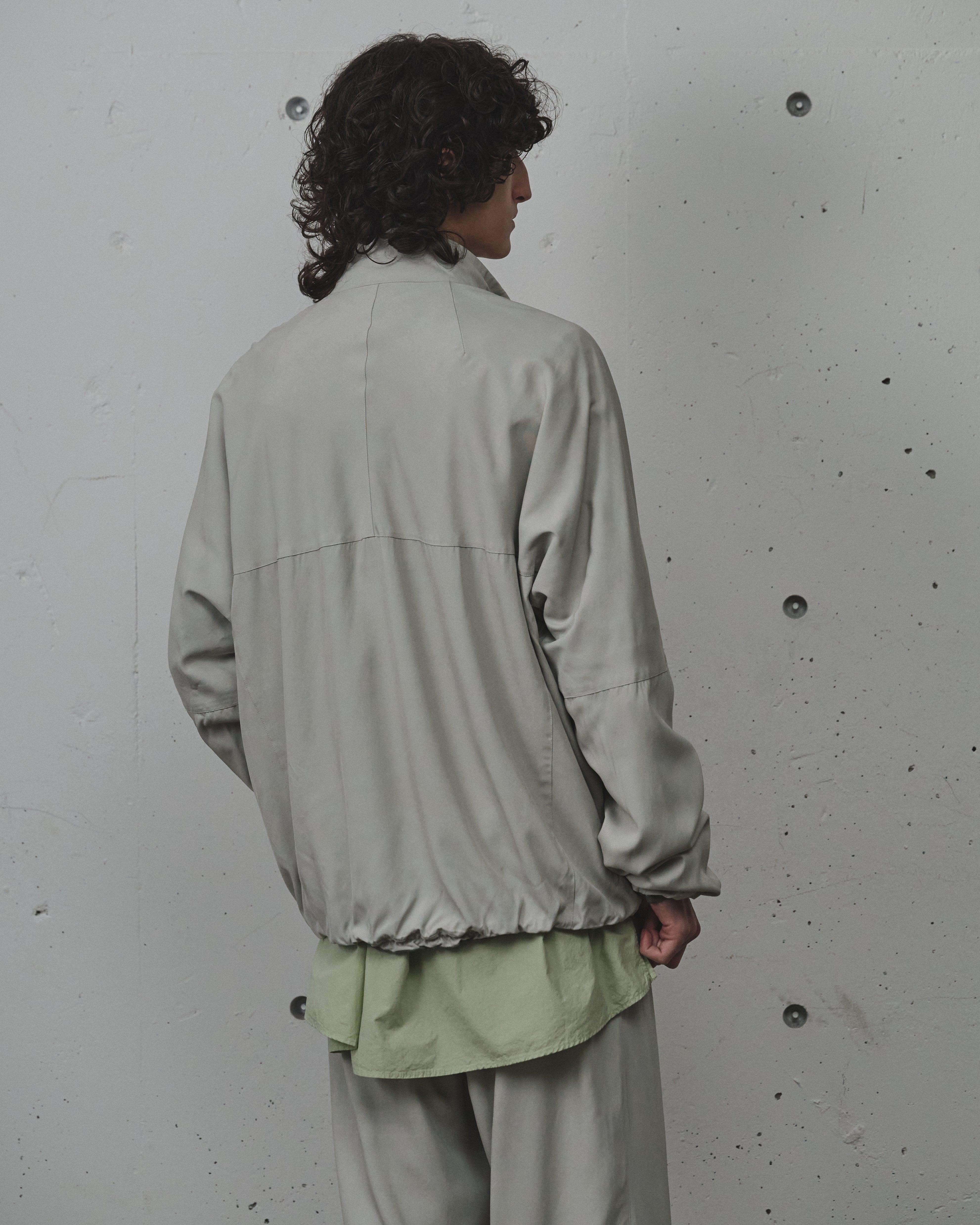 TUCK KIMONO BLOUSON(MINT)
