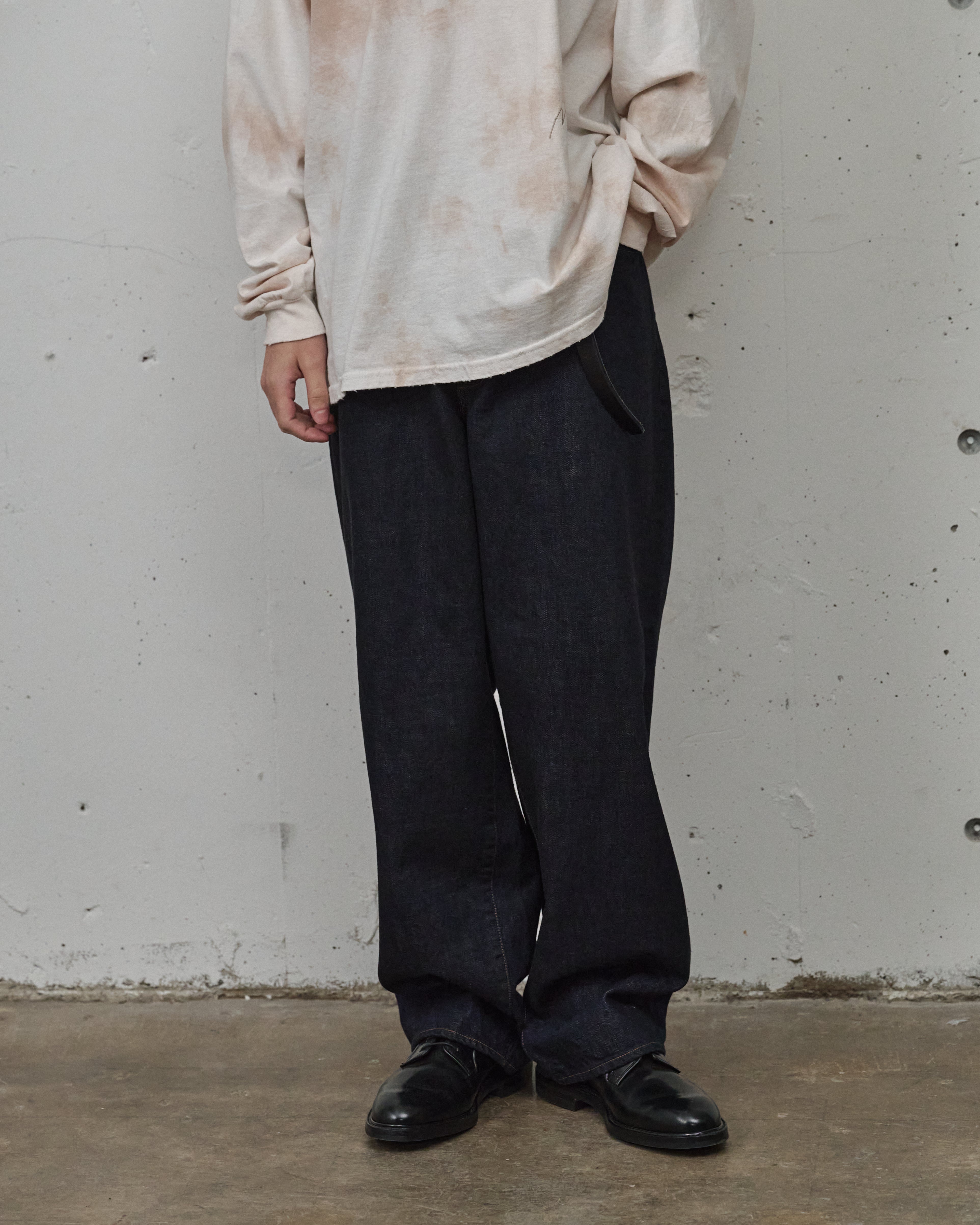 #03 SELVEDGE STRAIGHT DENIM PANTS(INDIGO)