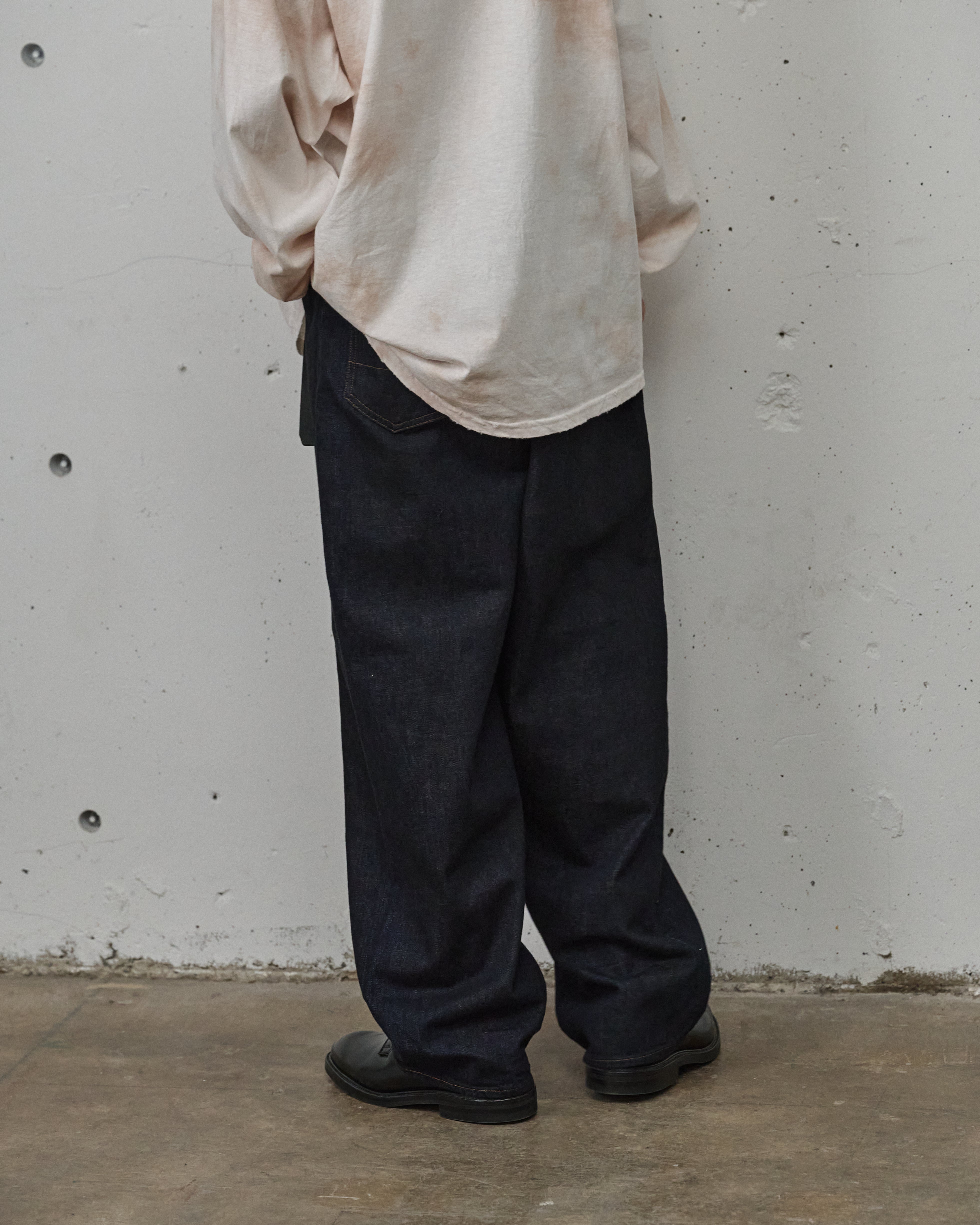 #03 SELVEDGE STRAIGHT DENIM PANTS(INDIGO)