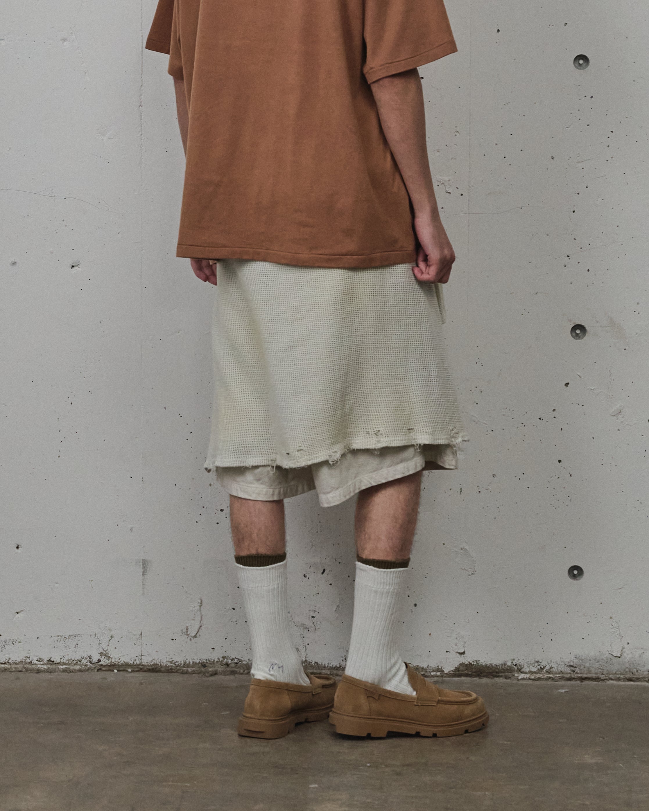 UNEVENNESS MESH LS(WHITE)