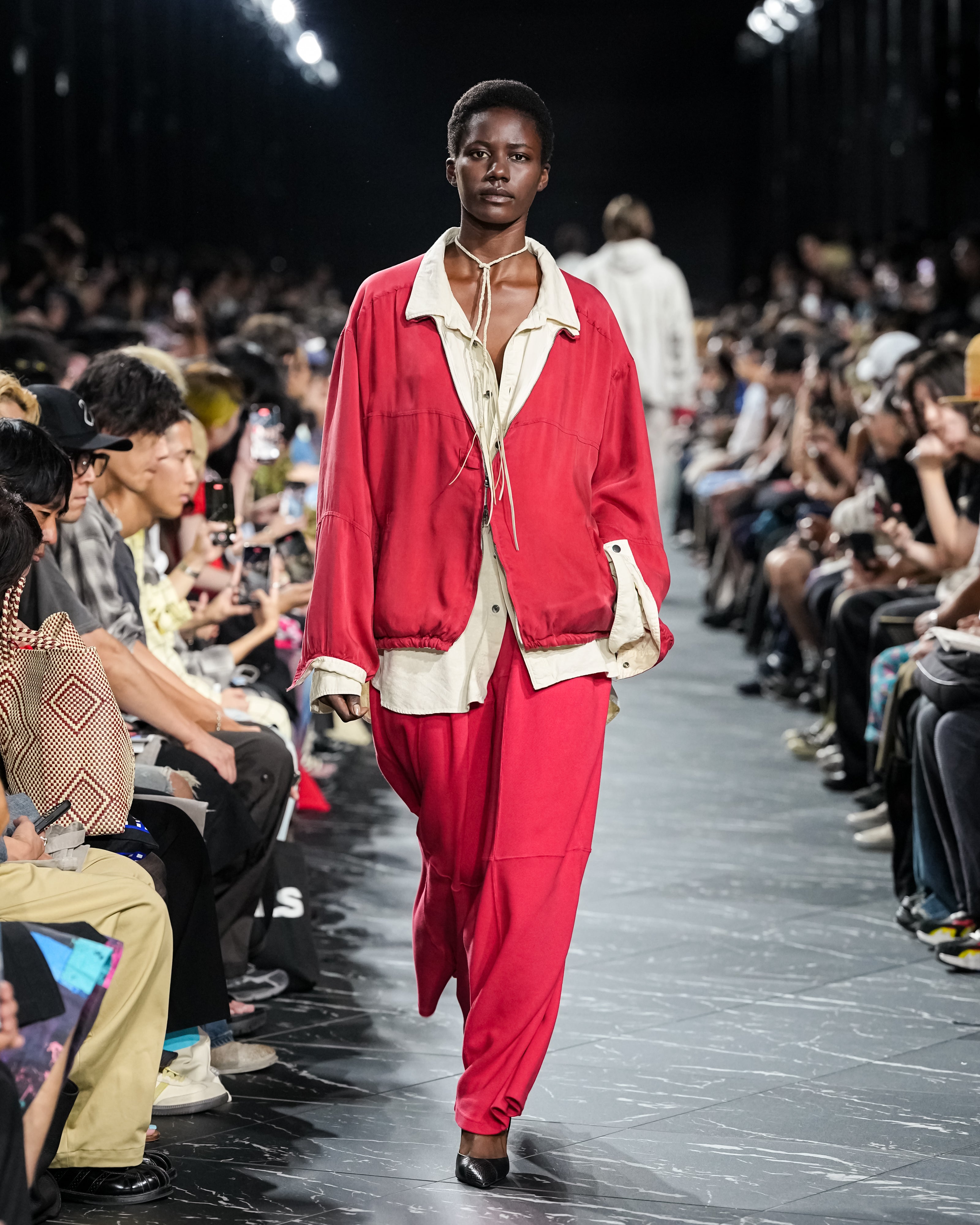 CUPRO REVERSIBLE JACKET(RED)