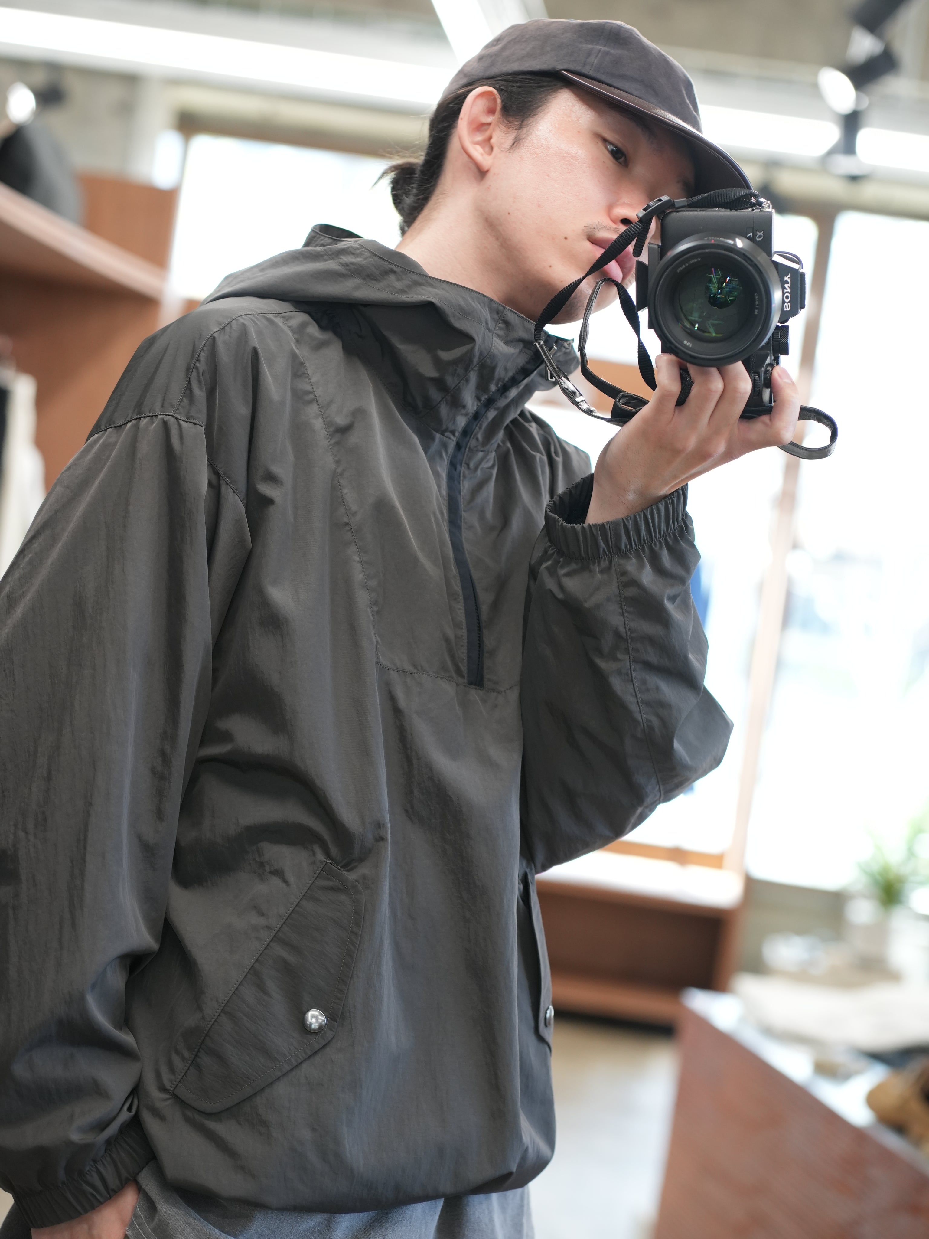 SHADOW NYLON ANORAK
