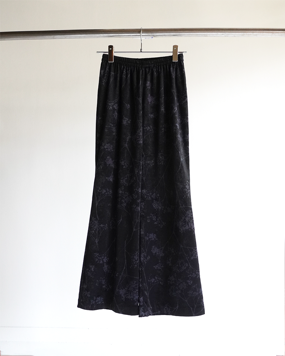 Tree Shade Velor Trousers(BLACK)