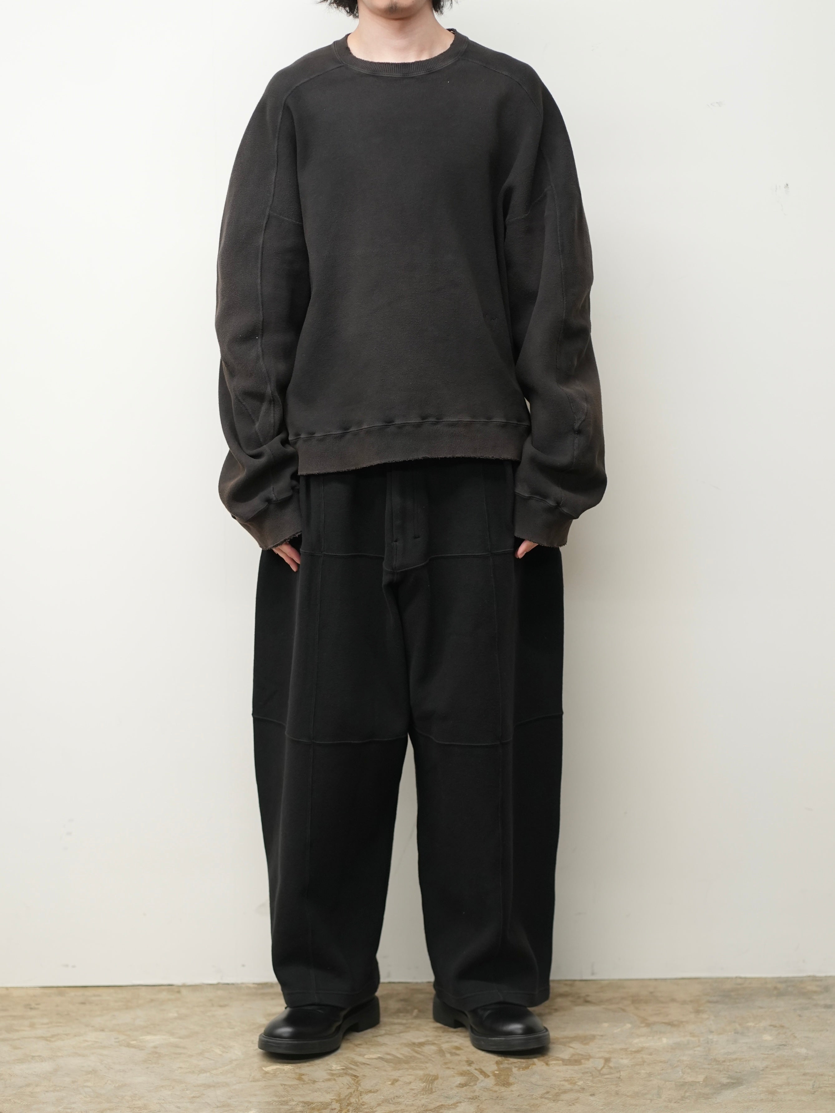 SMOOTH SWEAT SHIRT(BLACK)