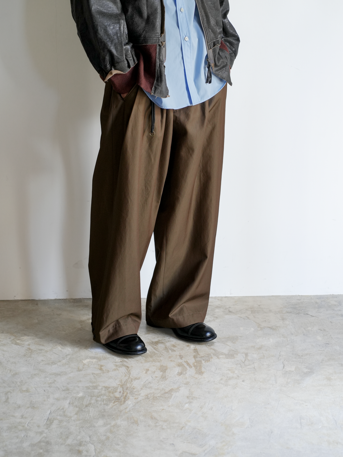VISCOSE COTTON NO-BRAINER PANTS