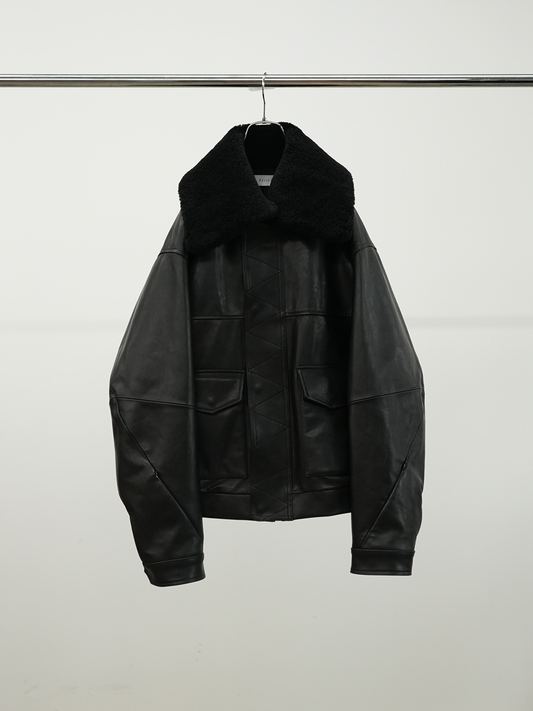 LEATHER JKT