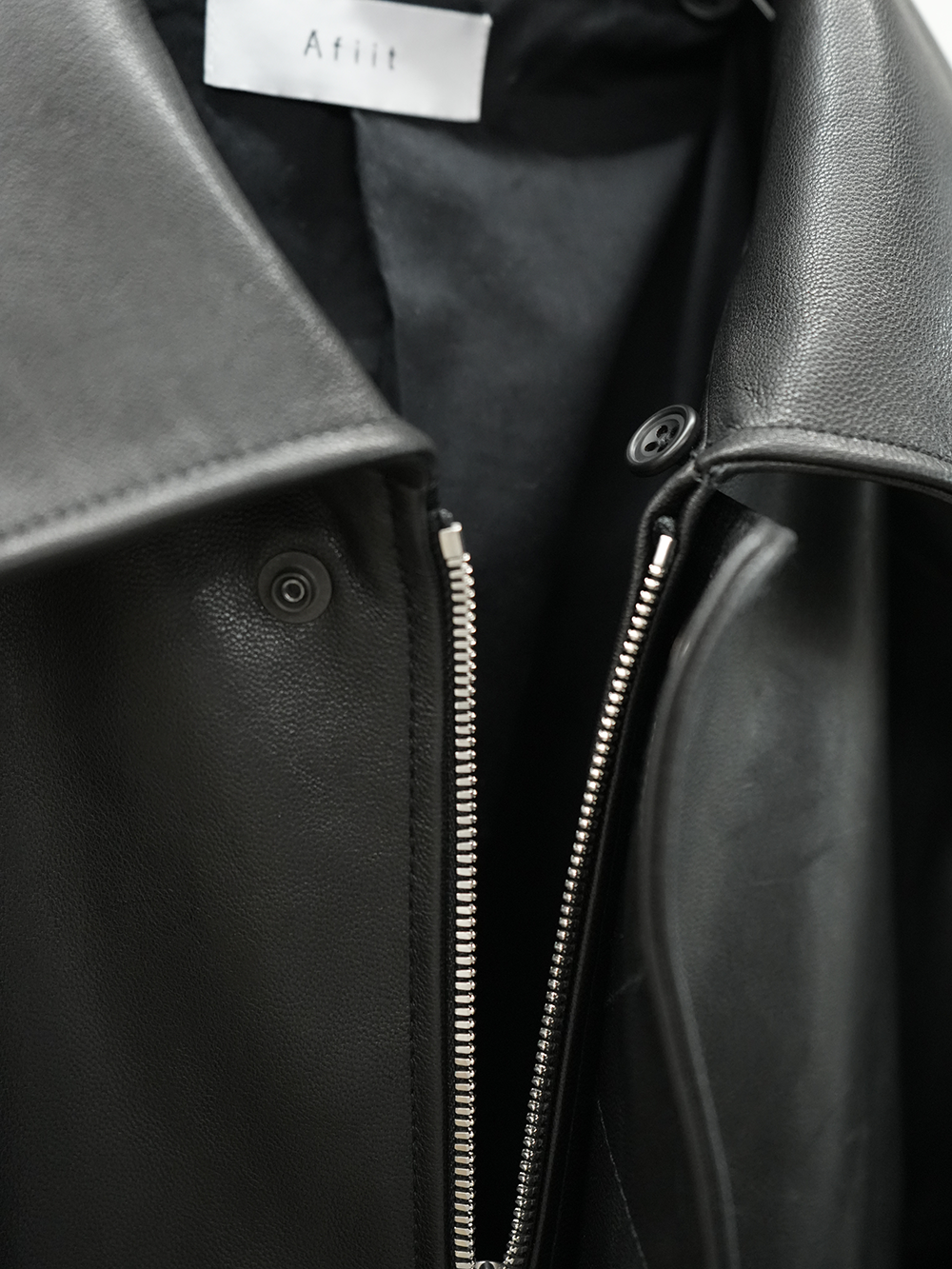 LEATHER JKT