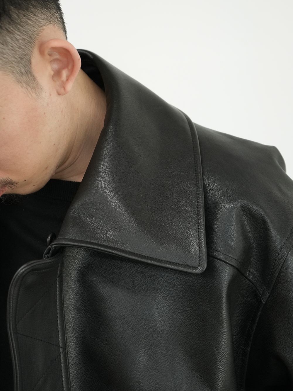 LEATHER JKT