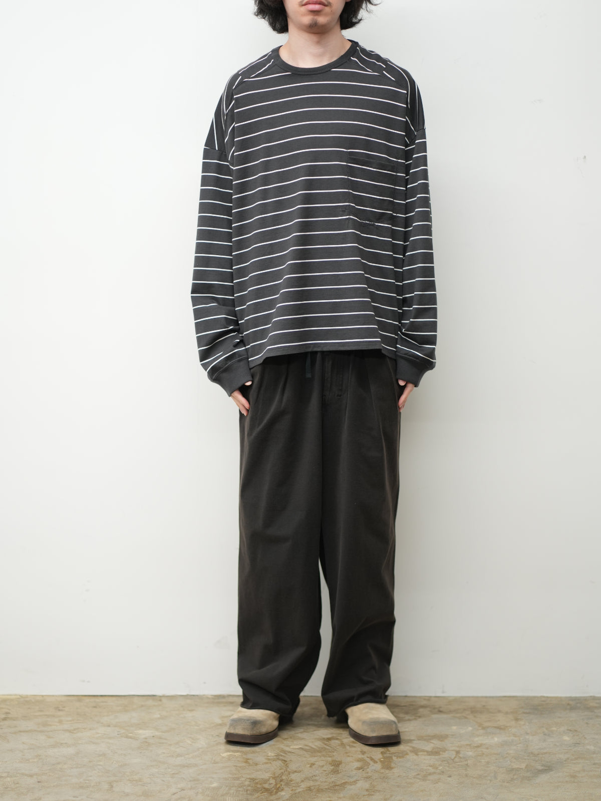 BORDER LS(BLACK)