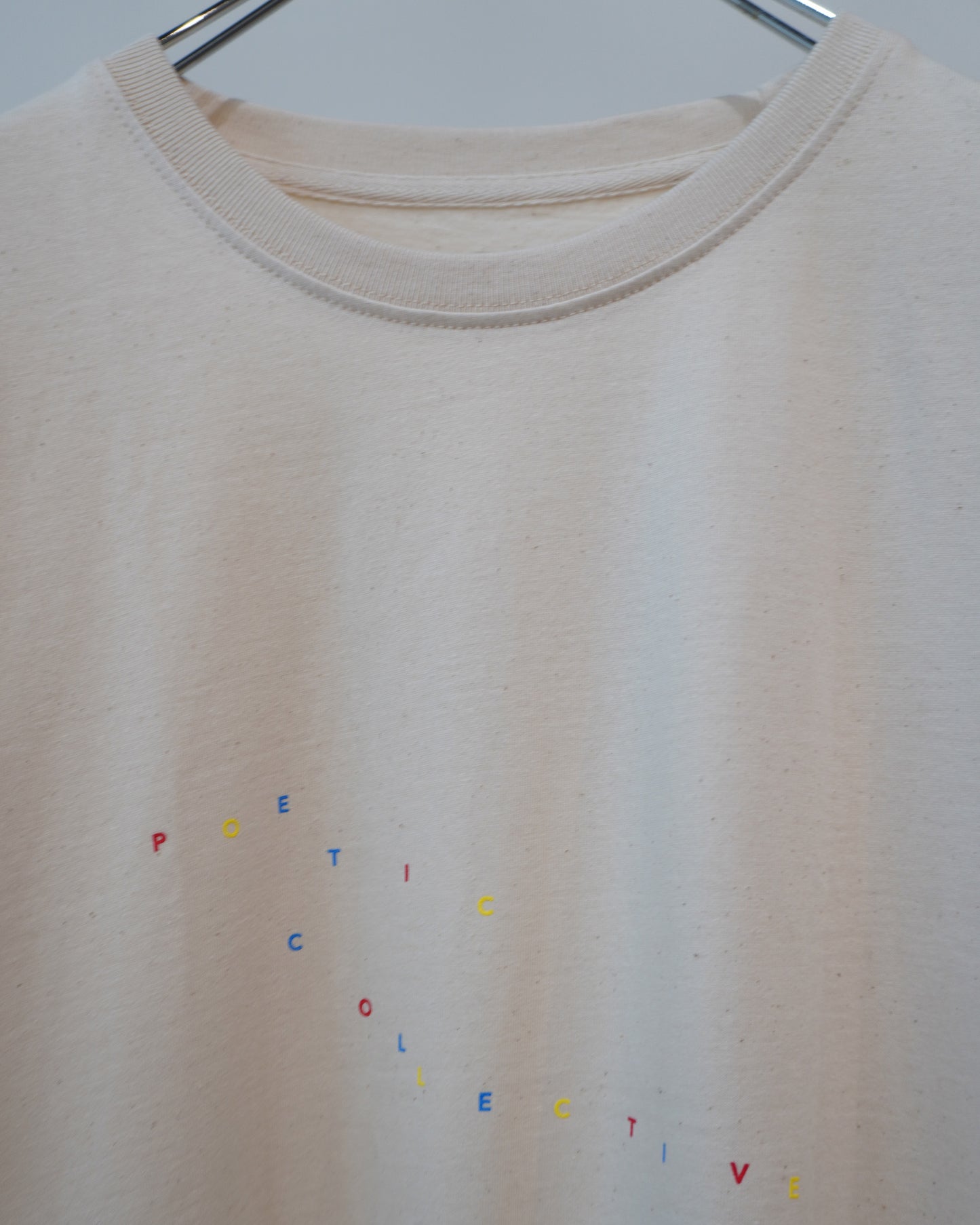 Color logo T-shirt(OFF WHITE)