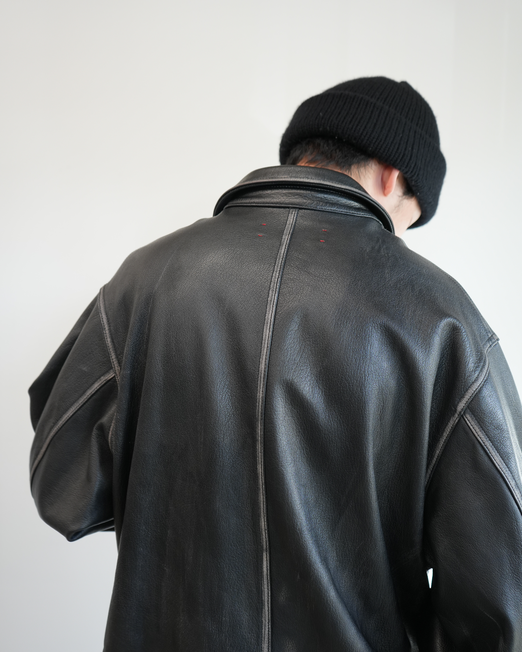 leather coverall