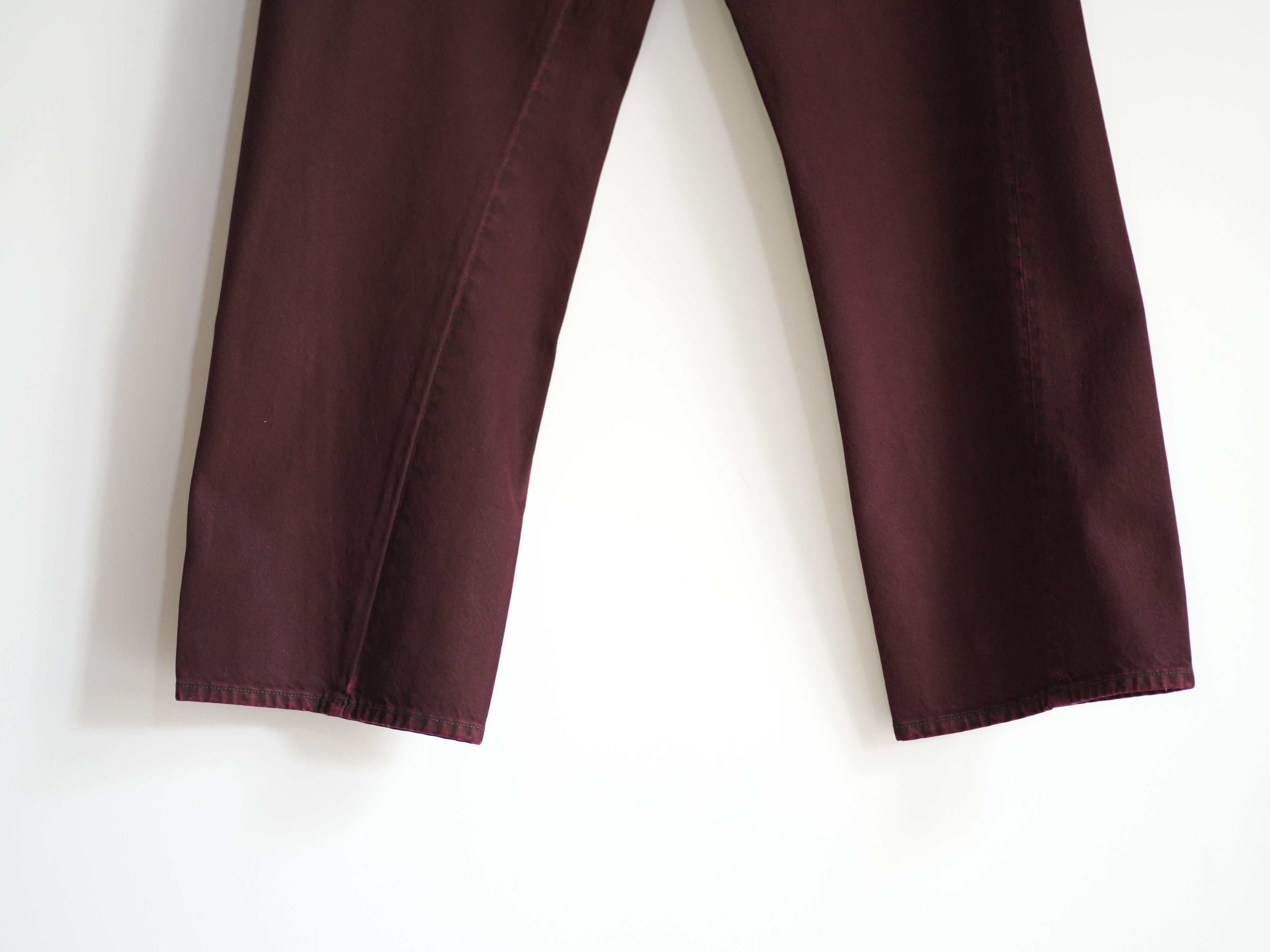 WIDE TWIST(DARK WINE DYED)