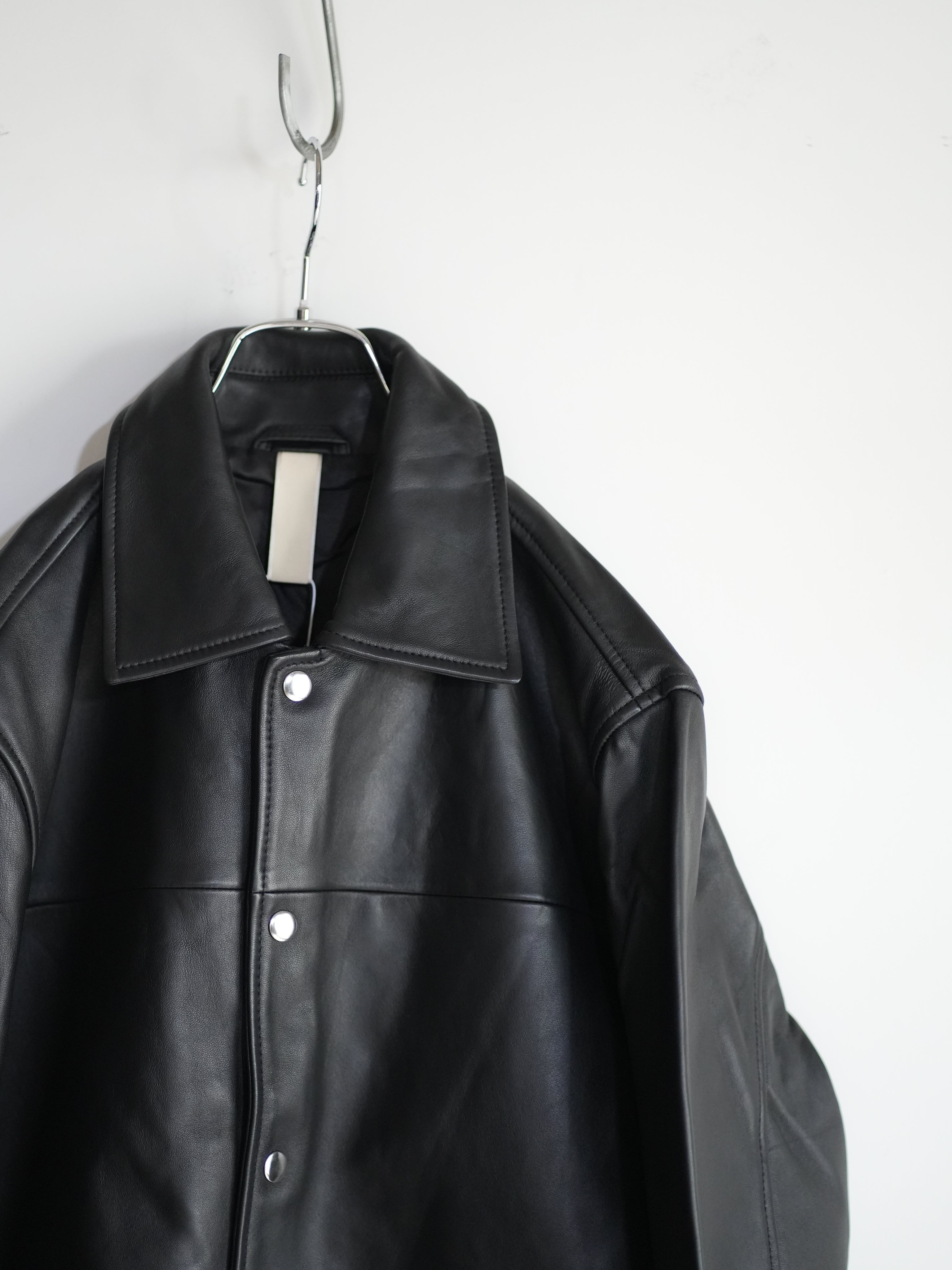 ジャケット・アウター COACH FULL-GRAIN LEATHER. MR P. Full-Grain Leather Coach Jacket for Men | MR PORTER