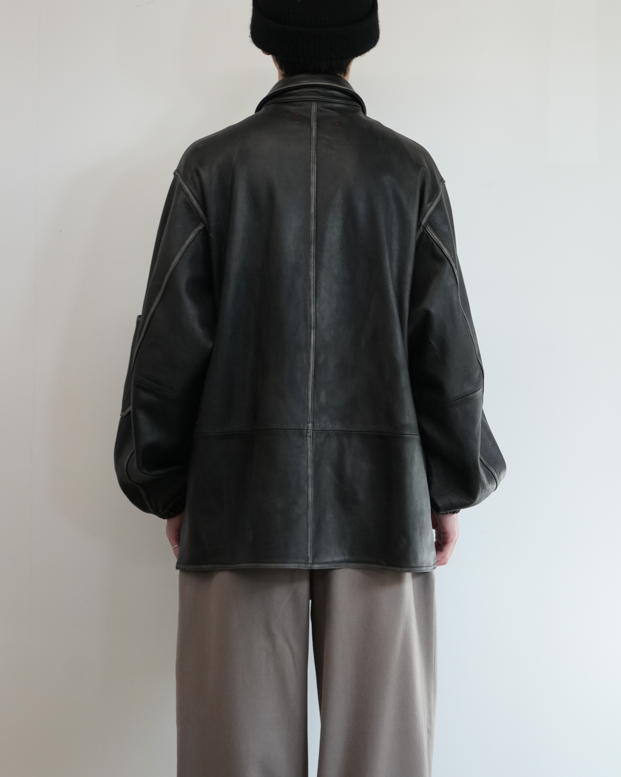 leather coverall