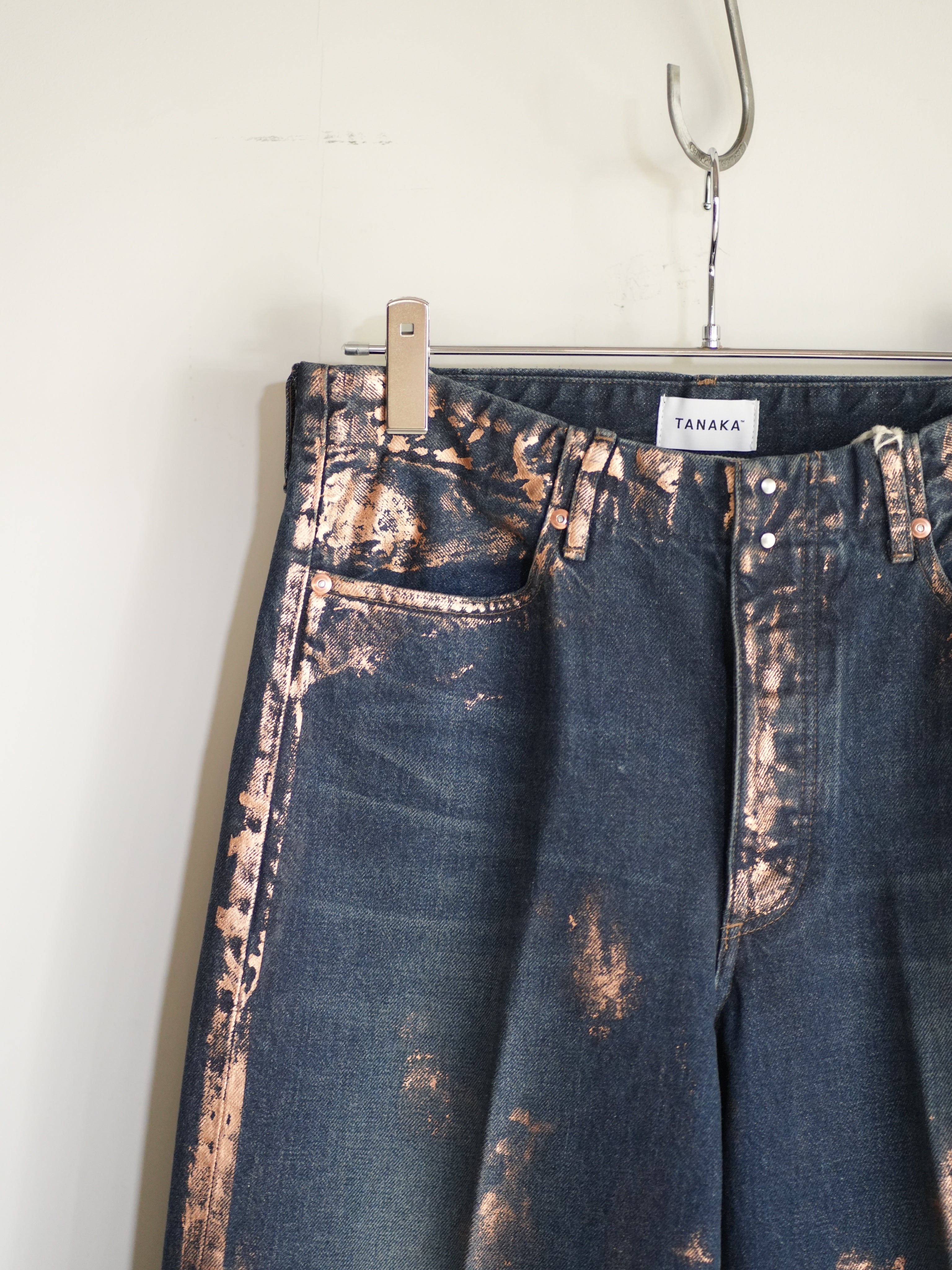 THE JEAN TROUSERS(BRONZE BLUE)