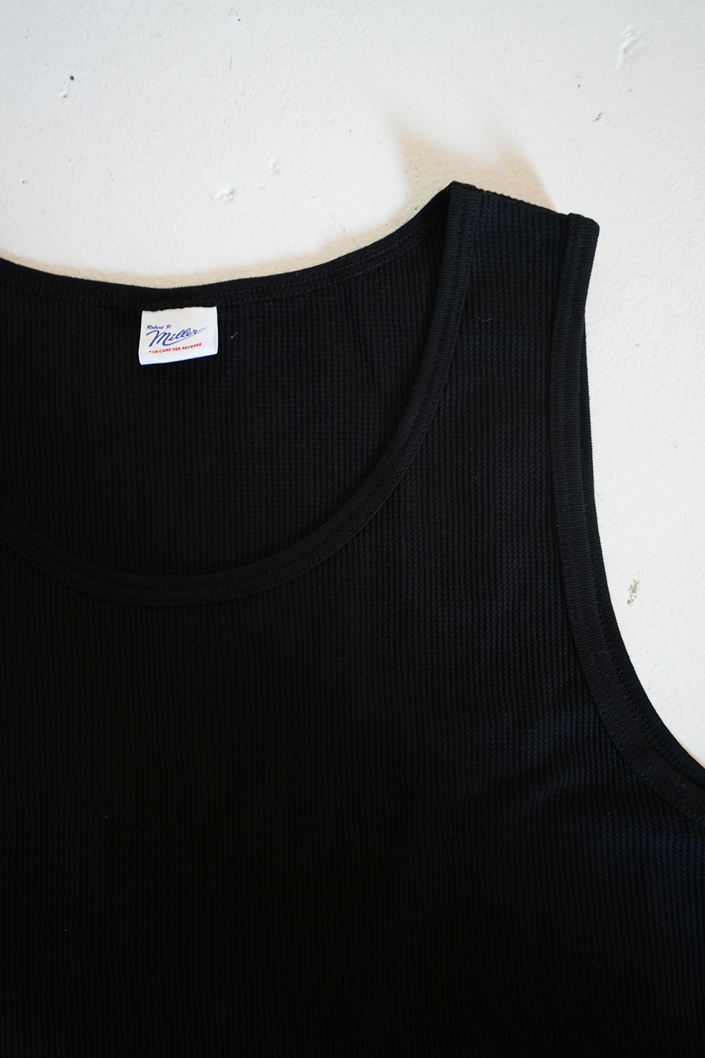 Thermal tank top(BLACK)