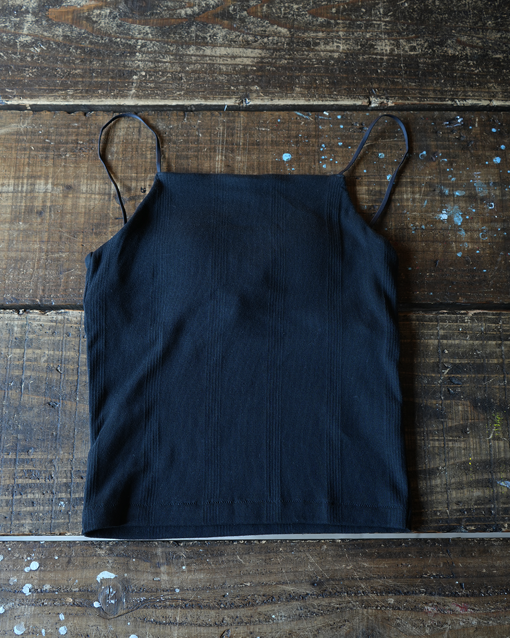 PANELRIB  Cup Cami(BLACK)