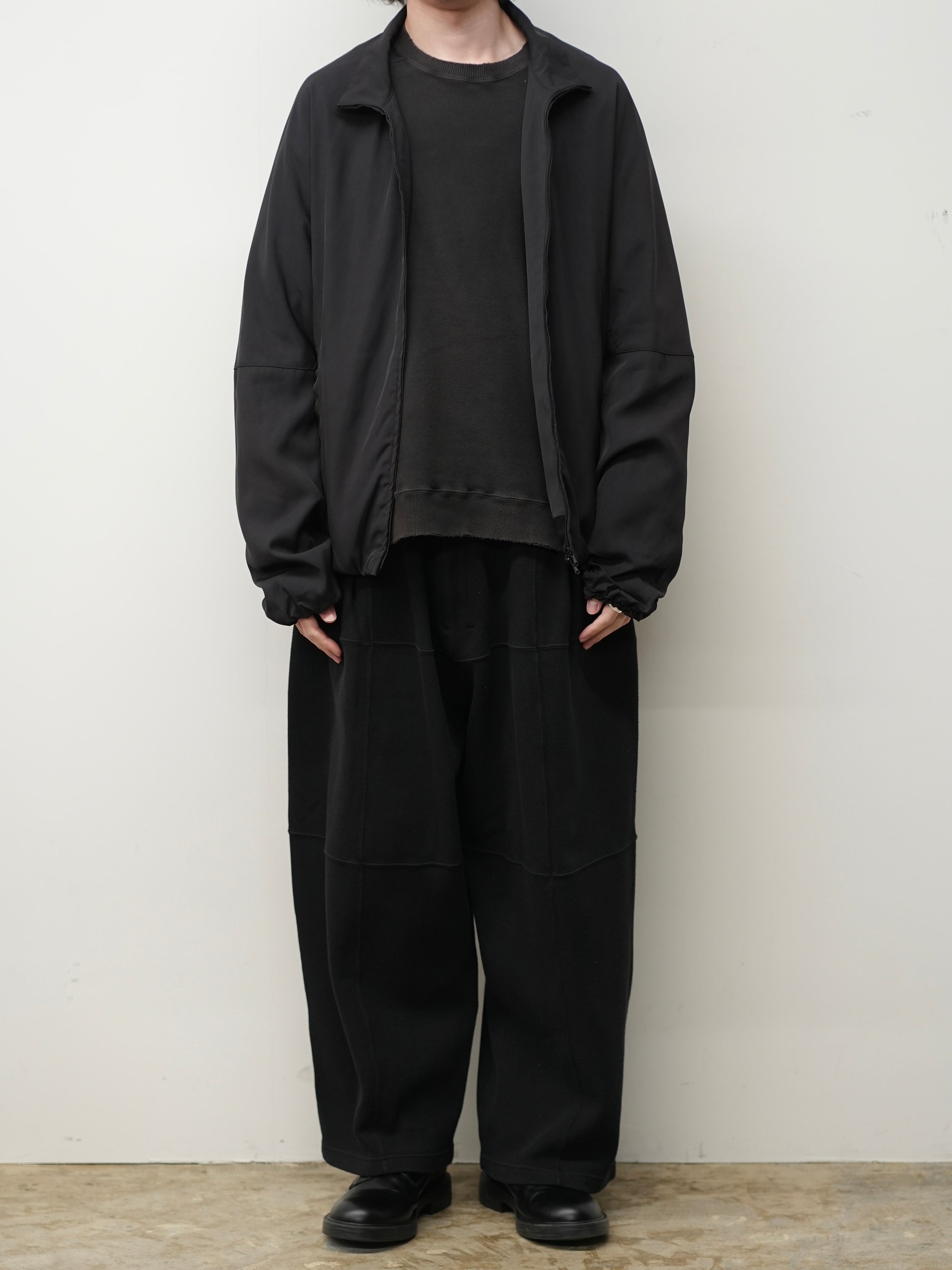TUCK KIMONO BLOUSON(BLACK)