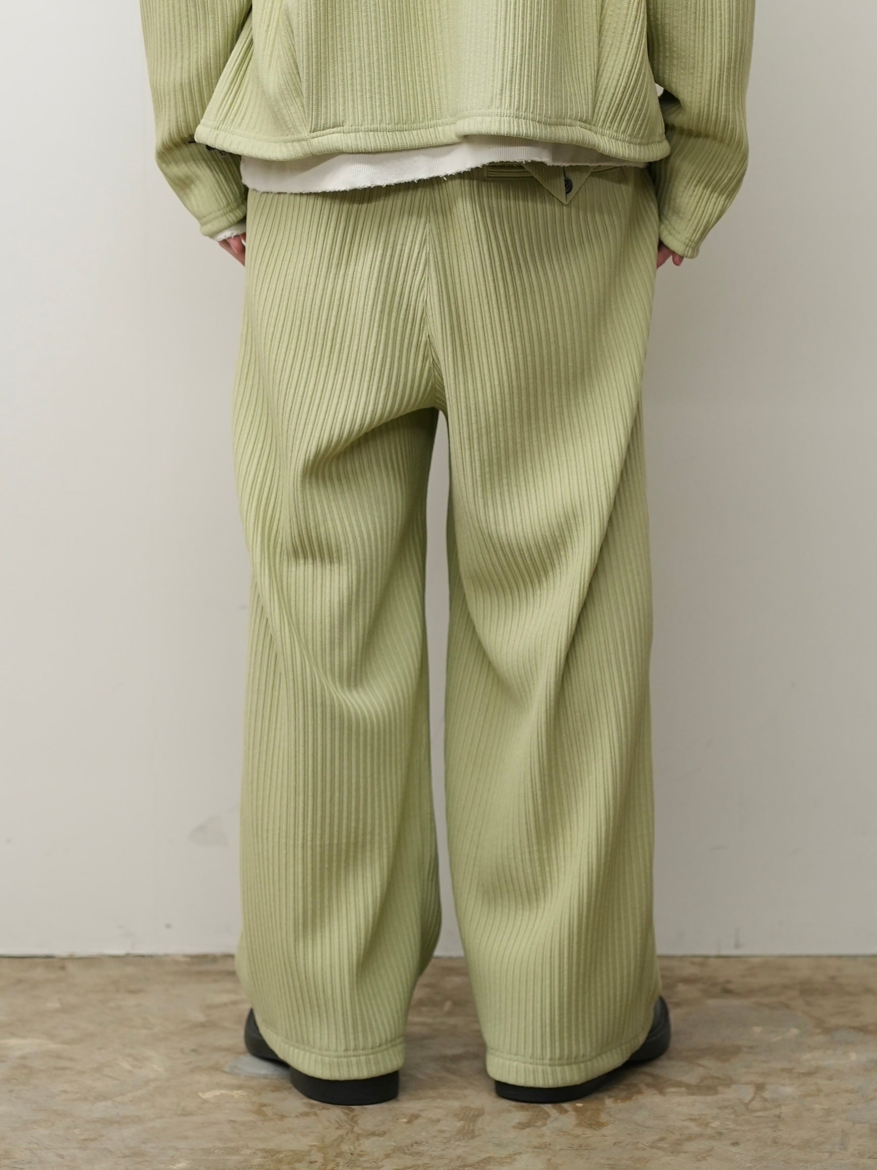 WIDE EASY PANTS(WASABI)