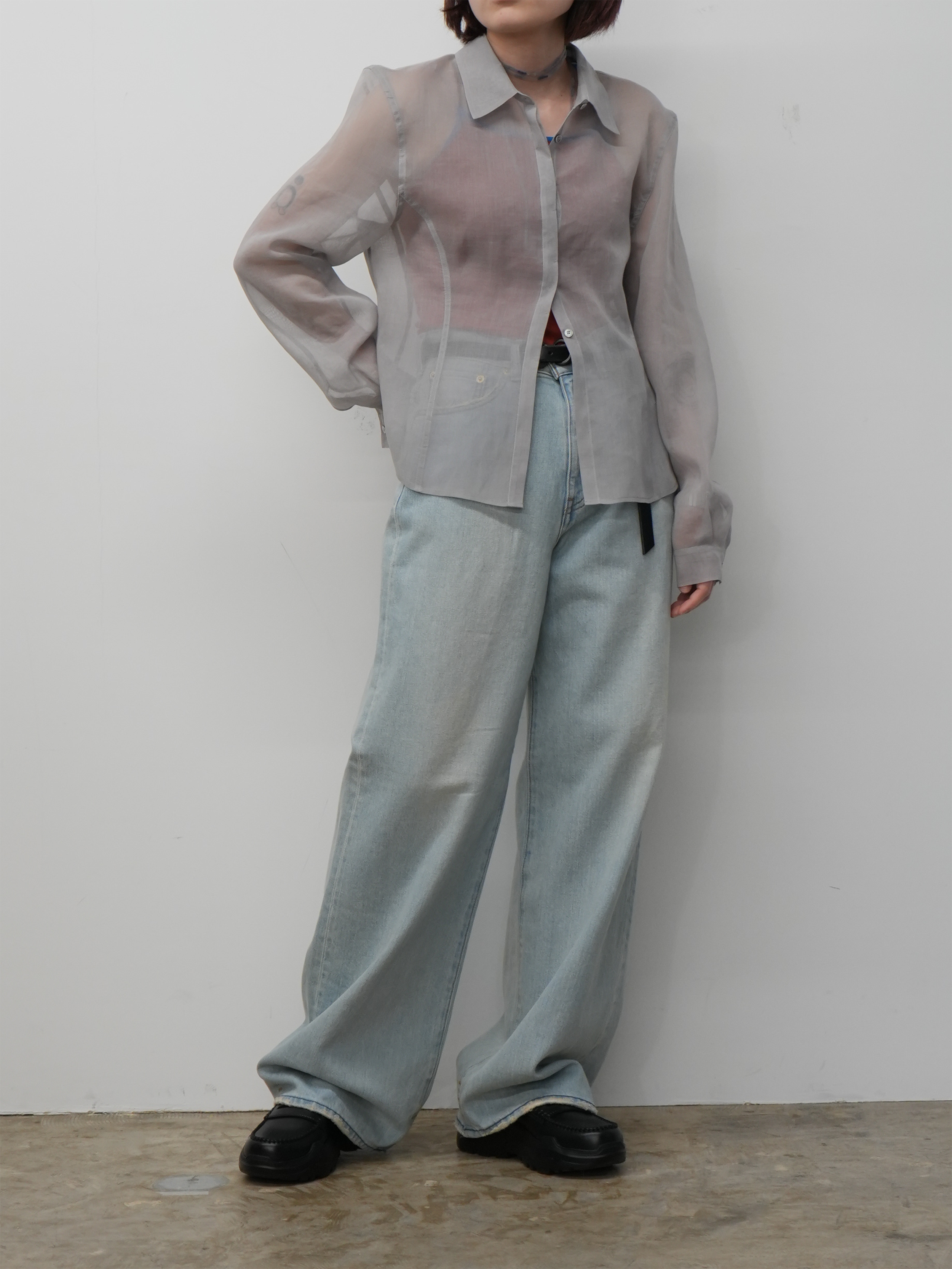 SHEER SLIM FIT SHIRTS